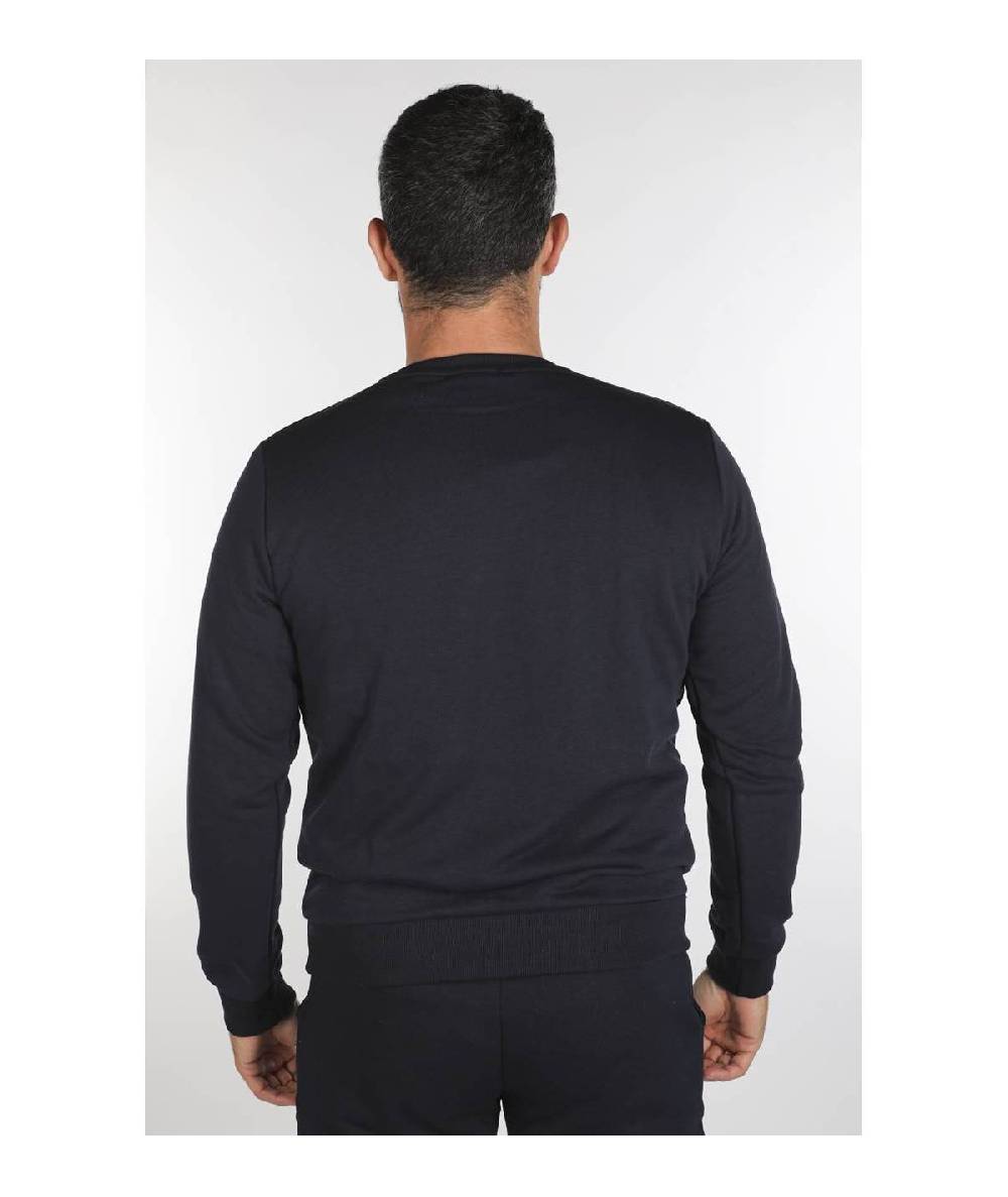 Lab84 FELPA GIROCOLLO SPALLA T