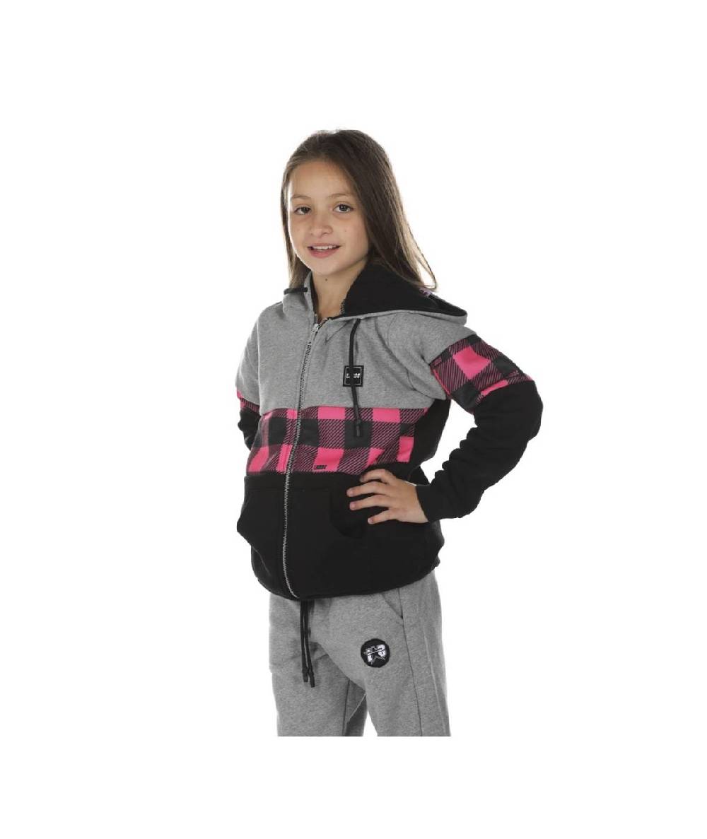 Lab84 FELPA ZIP CAPP