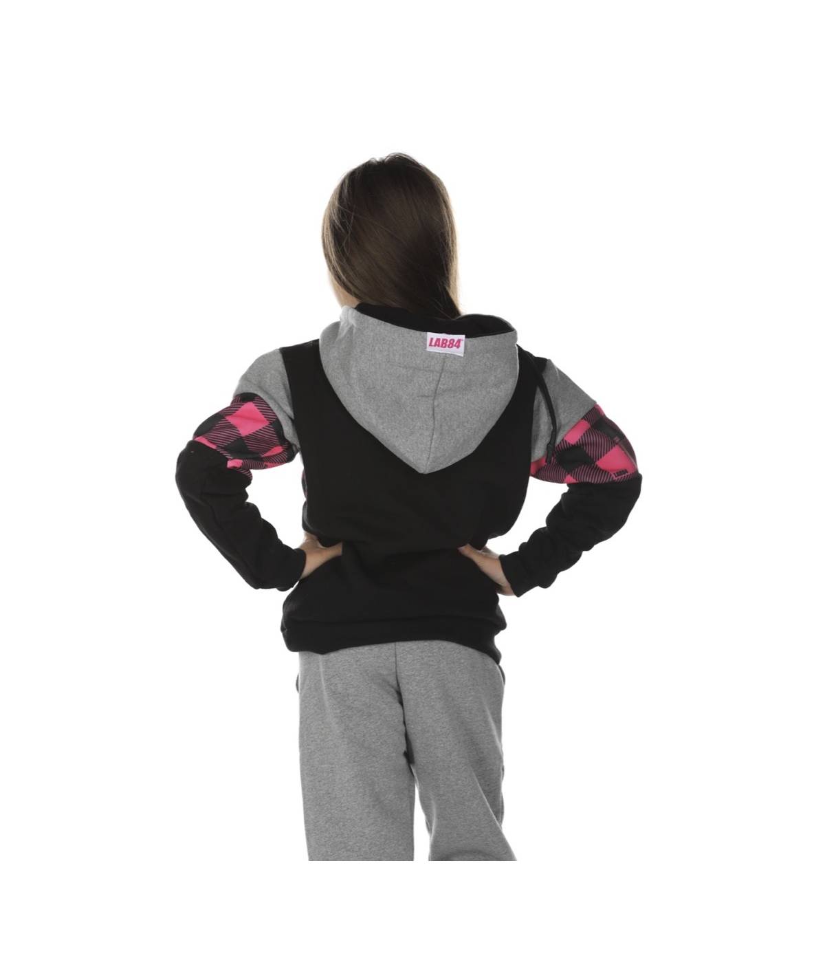 Lab84 FELPA ZIP CAPP