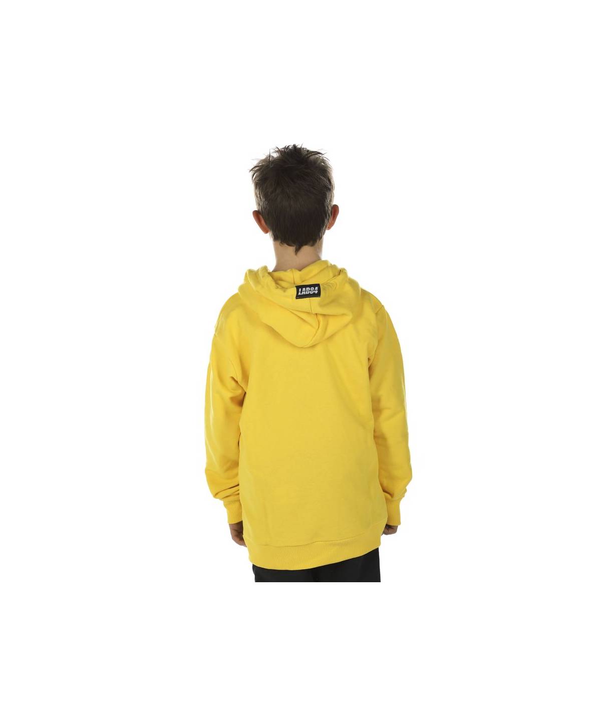 Lab84 FELPA ZIP CAPPUCCIO E MARSUPIO