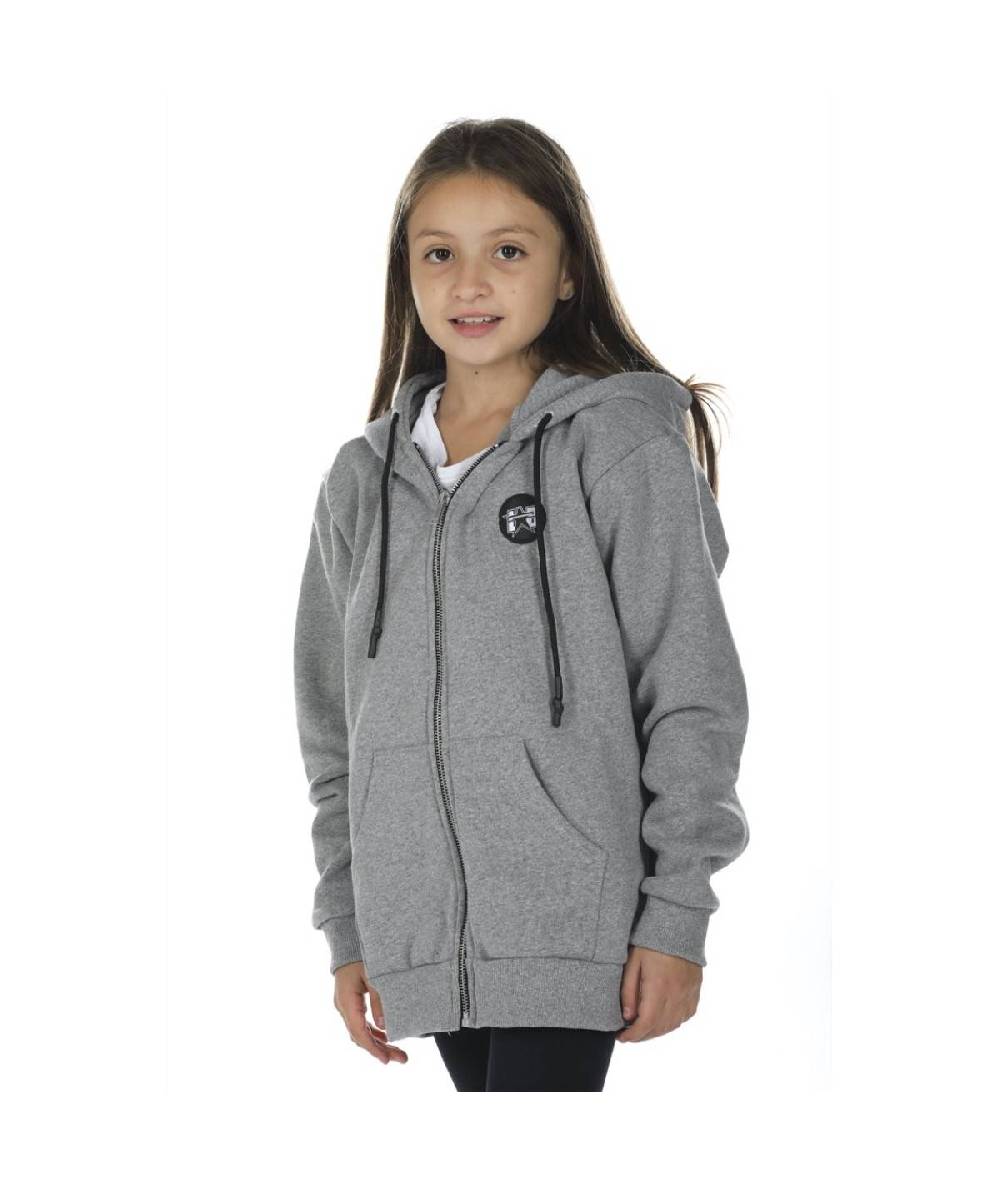 Lab84 FELPA ZIP+CAPPUCCIO +PATCH