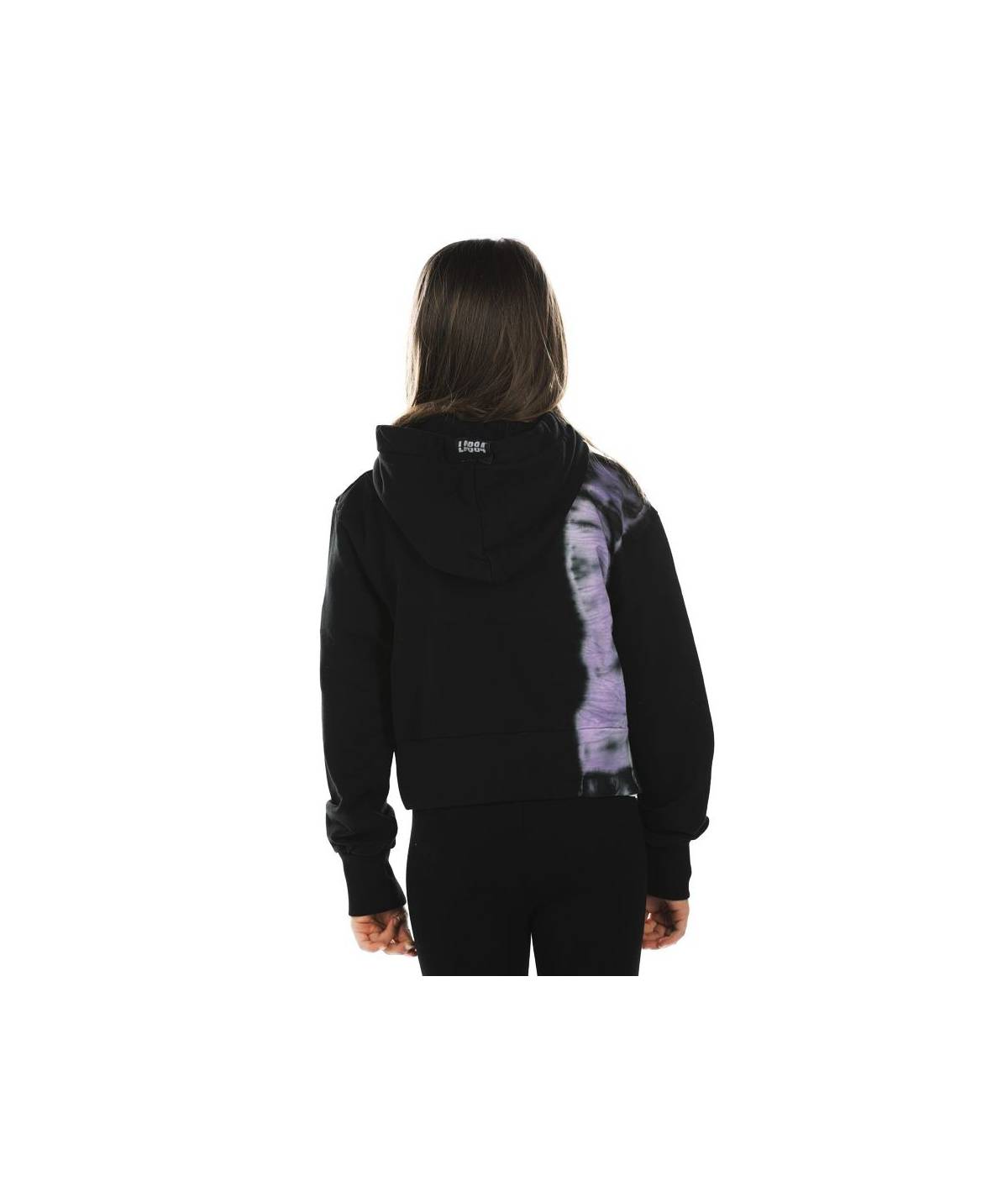 Lab84 FELPA ZIP CROP TOP