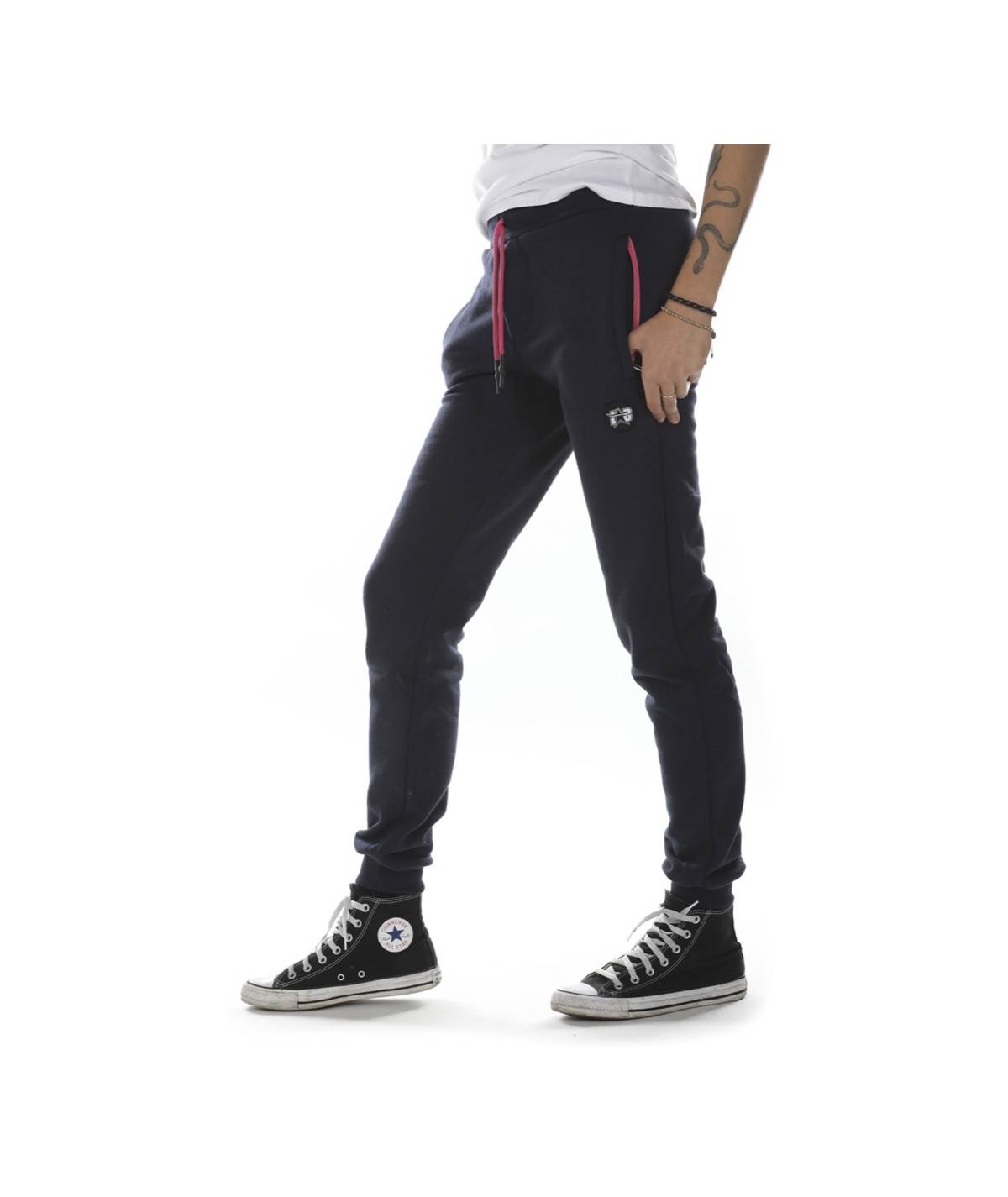 Lab84 PANTALONE ZIP FLUO