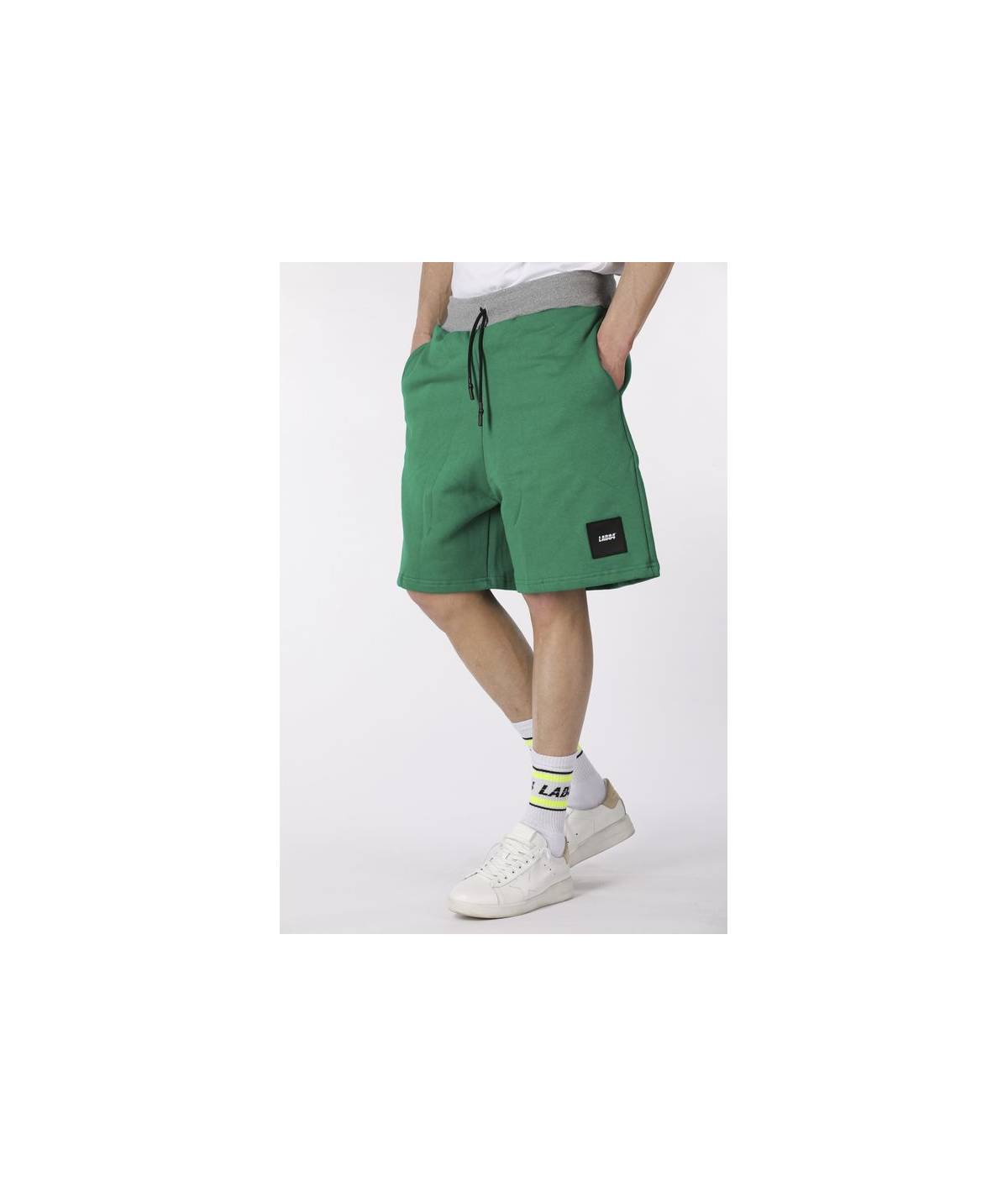 Lab84 SHORT FELPA BICOLOR