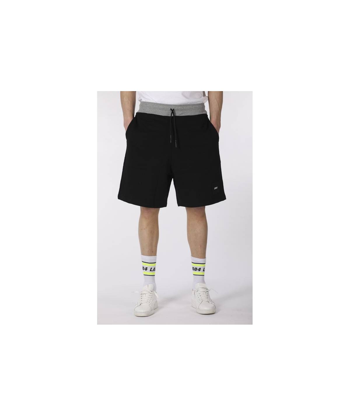 Lab84 SHORT FELPA BICOLOR