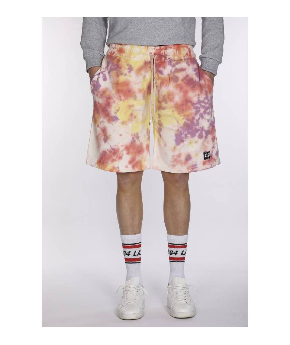 Lab84 SHORT FELPA TIEDYE