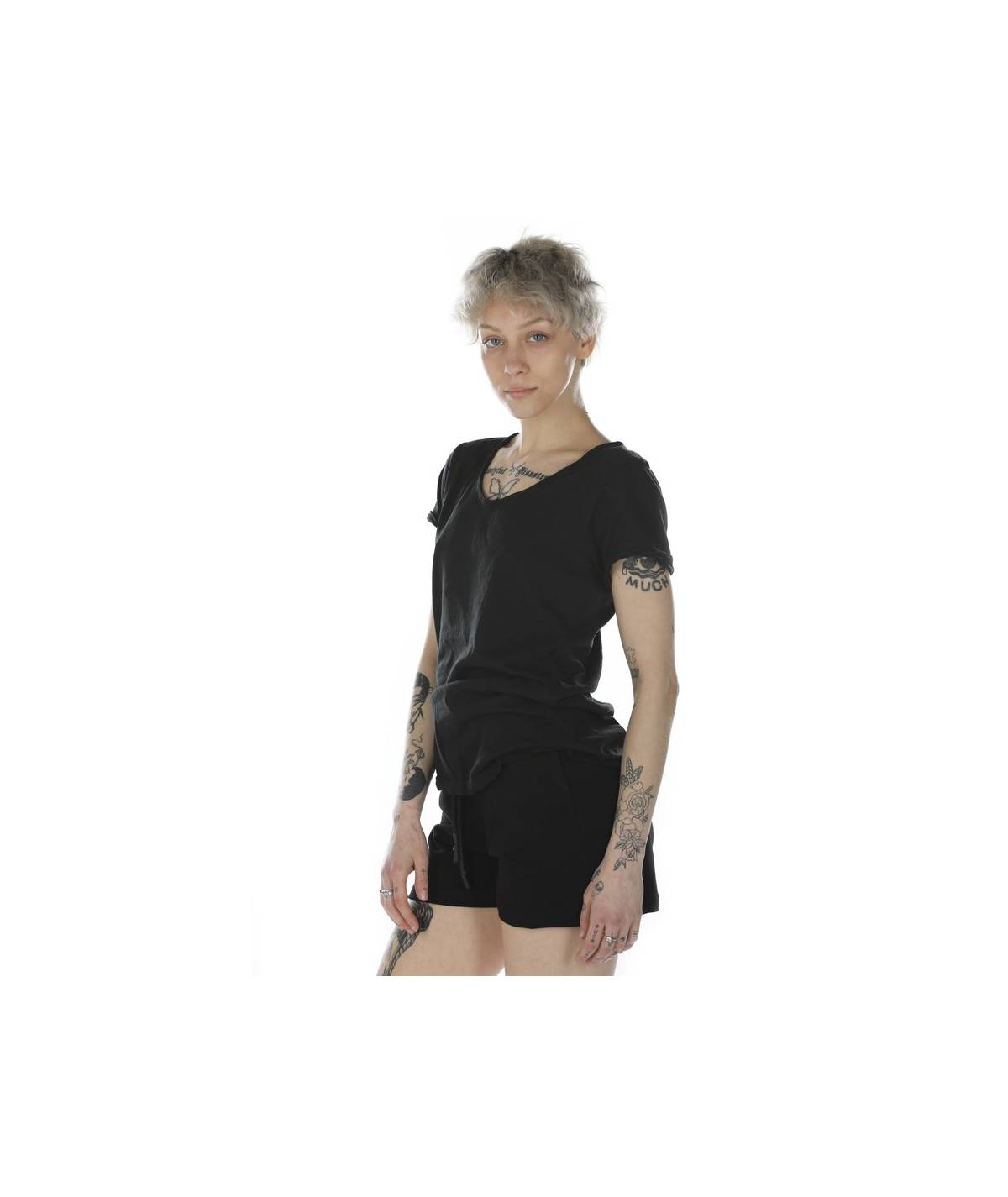 Lab84 T-SHIRT COLLO V