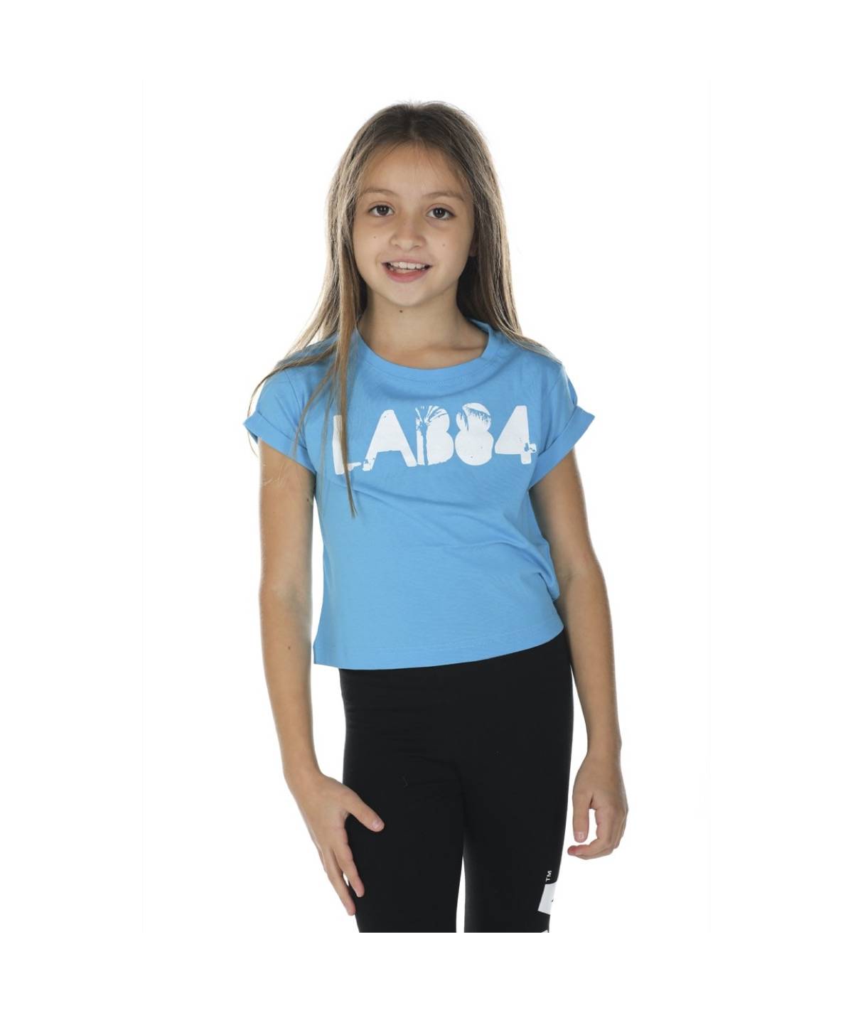 Lab84 T-SHIRT CROP TOP