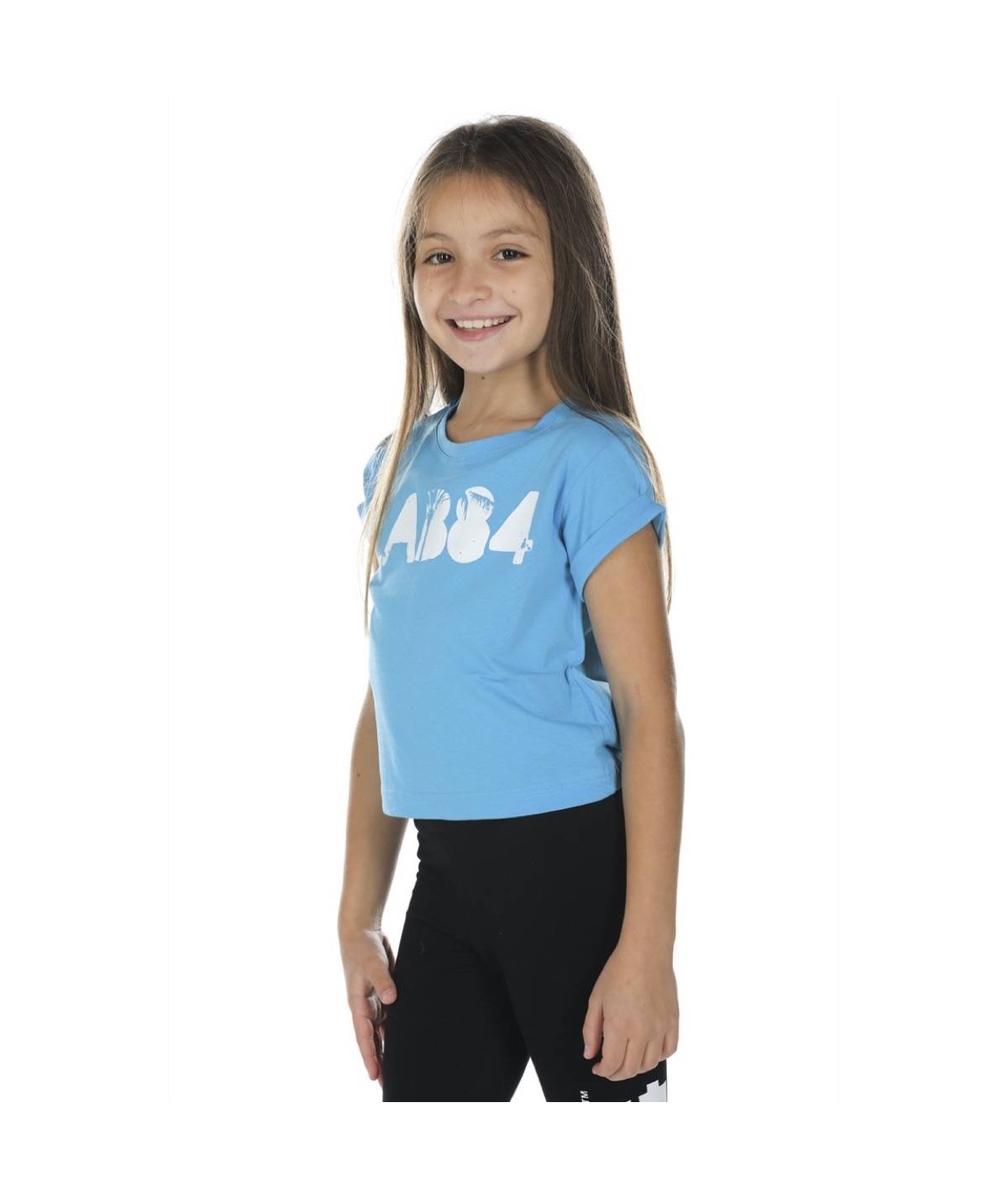 Lab84 T-SHIRT CROP TOP