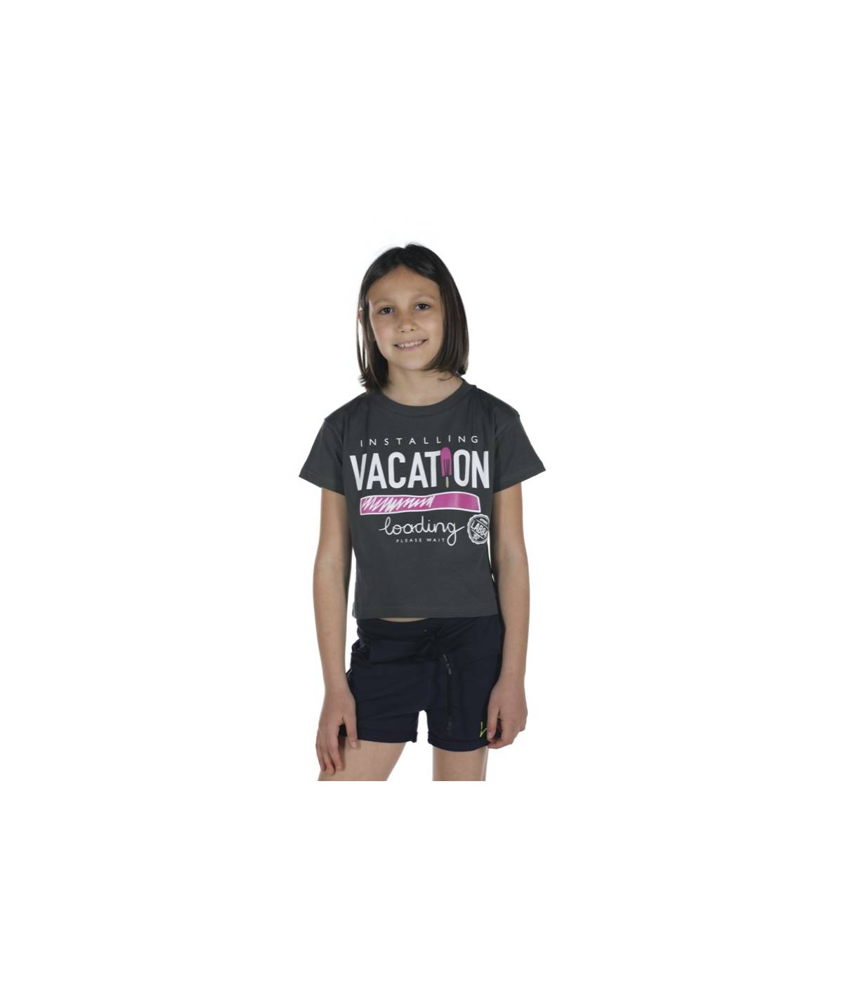 Lab84 T-SHIRT CROP TOP