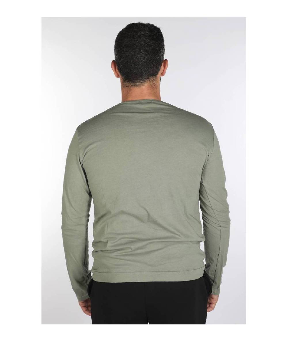 Lab84 T-SHIRT GIRO M/L C/TASCHINO