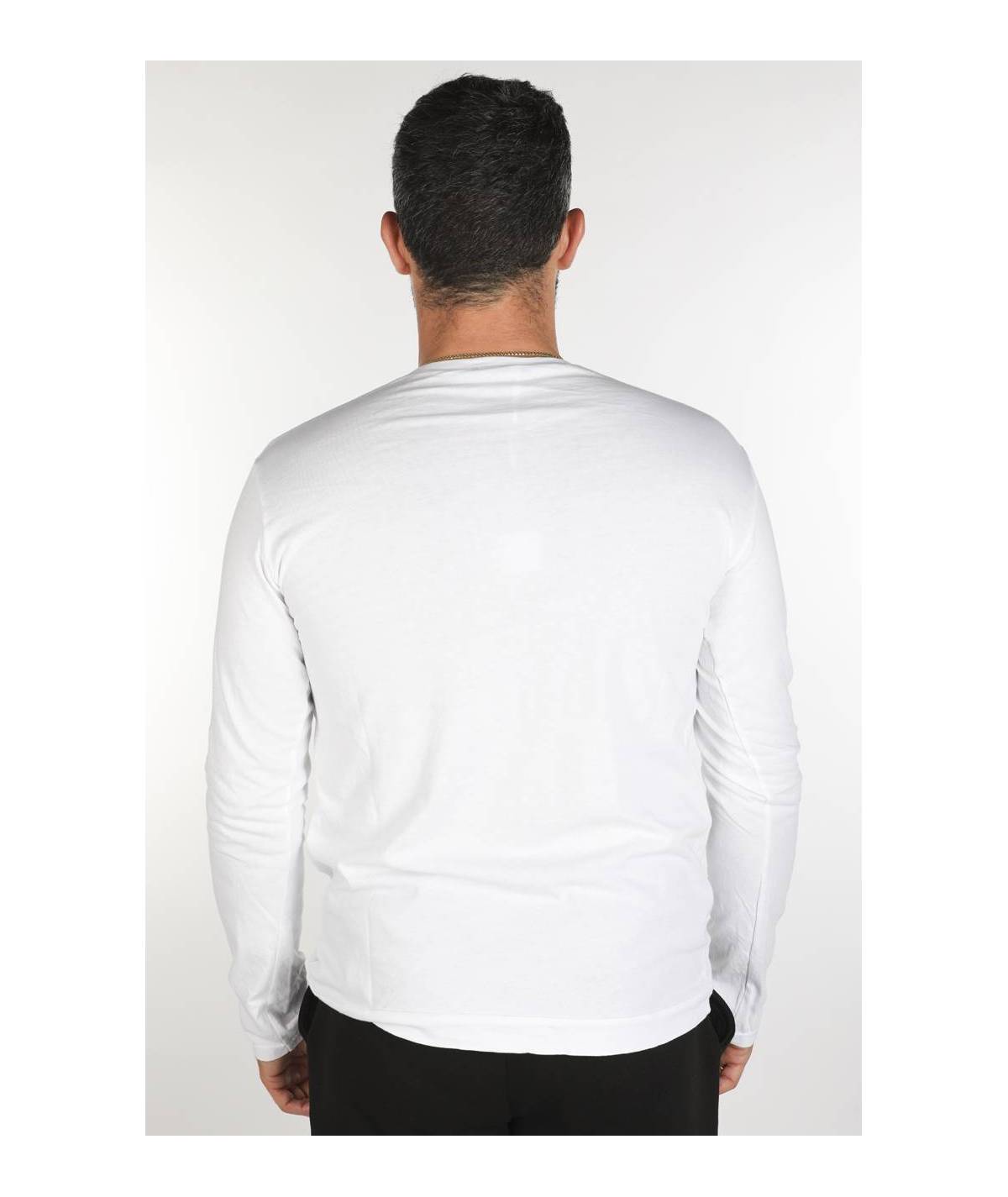 Lab84 T-SHIRT GIRO M/L C/TASCHINO
