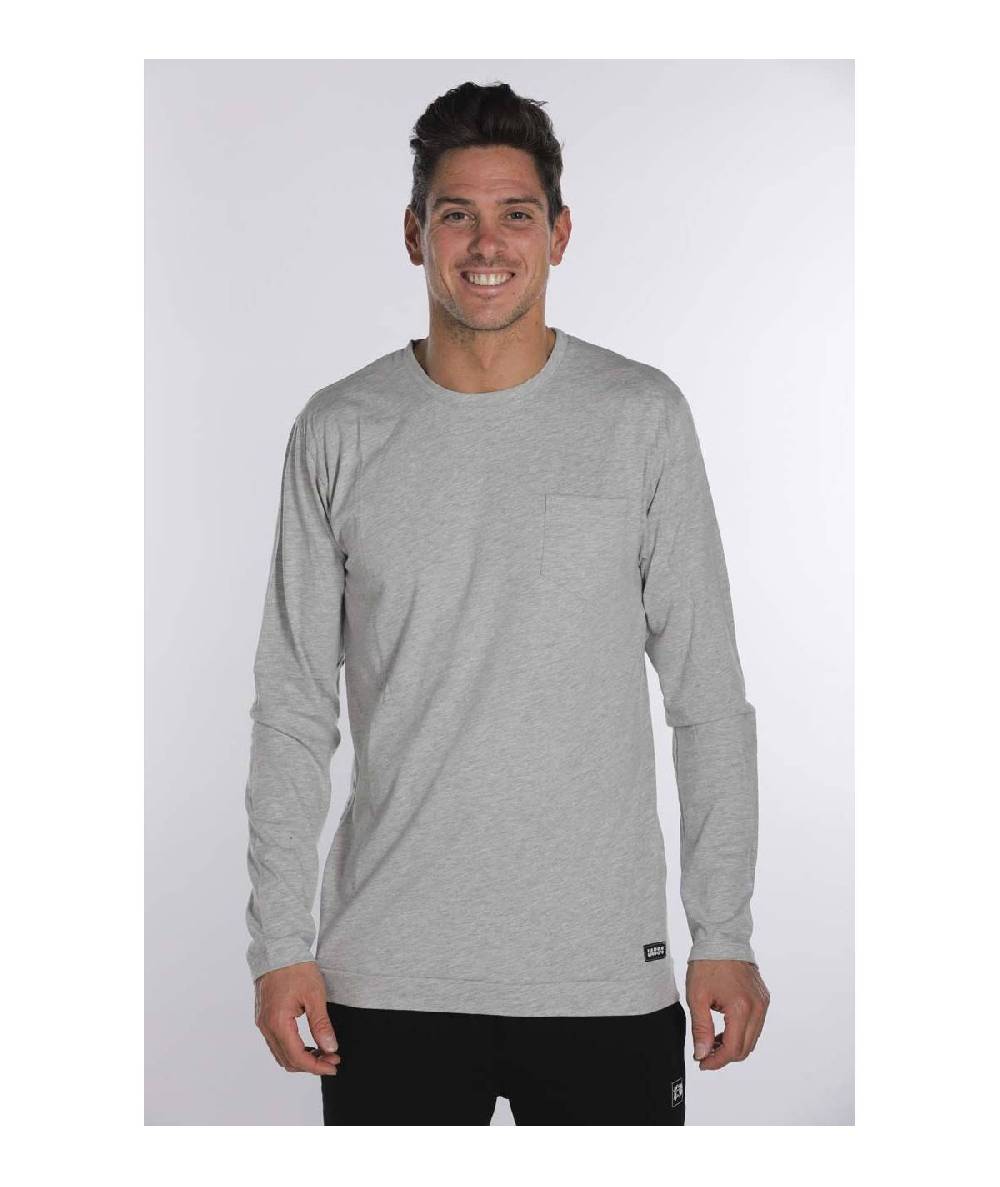 Lab84 T-SHIRT GIRO M/L C/TASCHINO