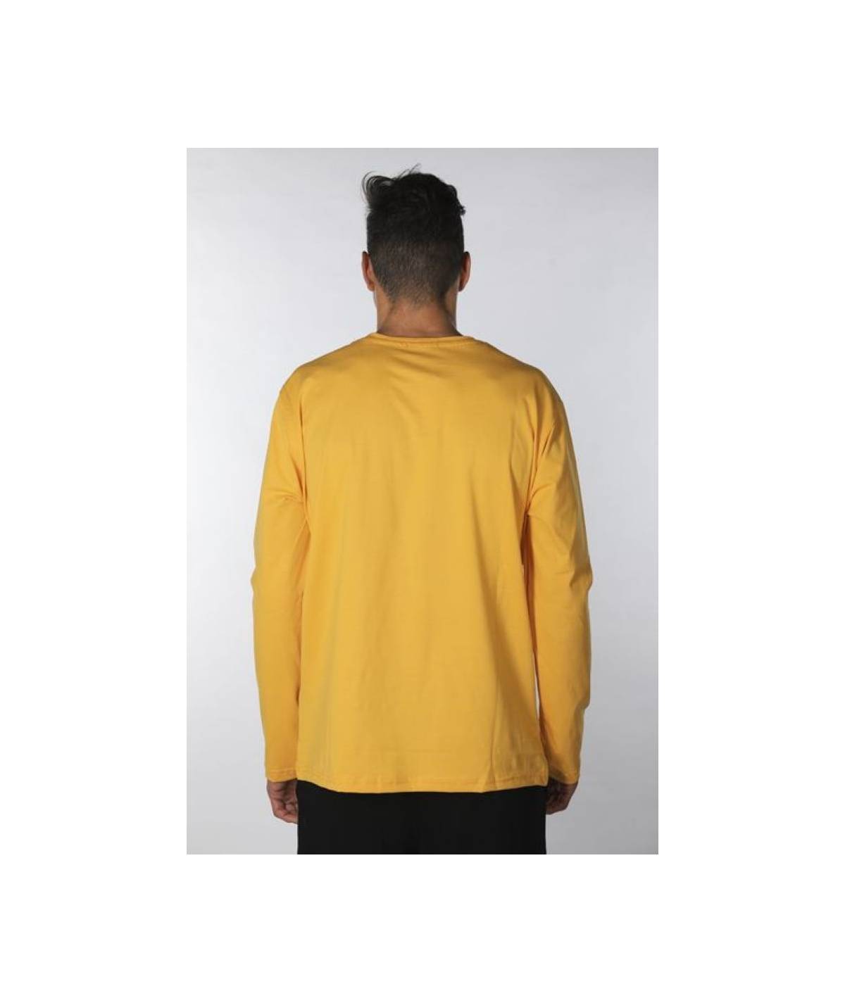 Lab84 T-SHIRT GIRO M/L LOGO MINIMAL