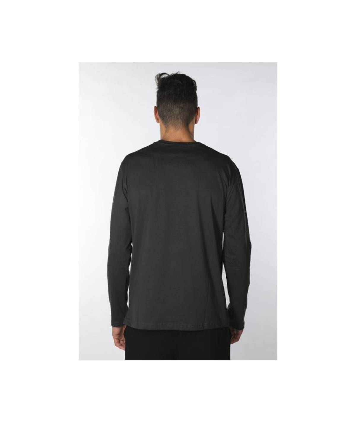 Lab84 T-SHIRT GIRO M/L LOGO MINIMAL