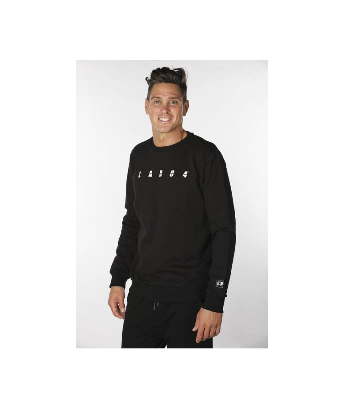 Lab84 T-SHIRT GIRO M/L LOGO MINIMAL