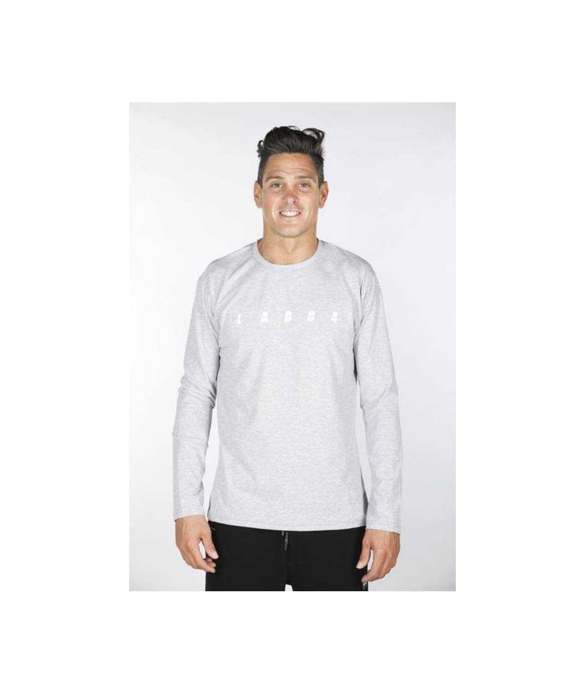 Lab84 T-SHIRT GIRO M/L LOGO MINIMAL