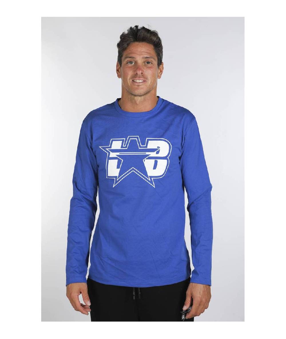 Lab84 T-SHIRT GIRO M/L LOGO STAR