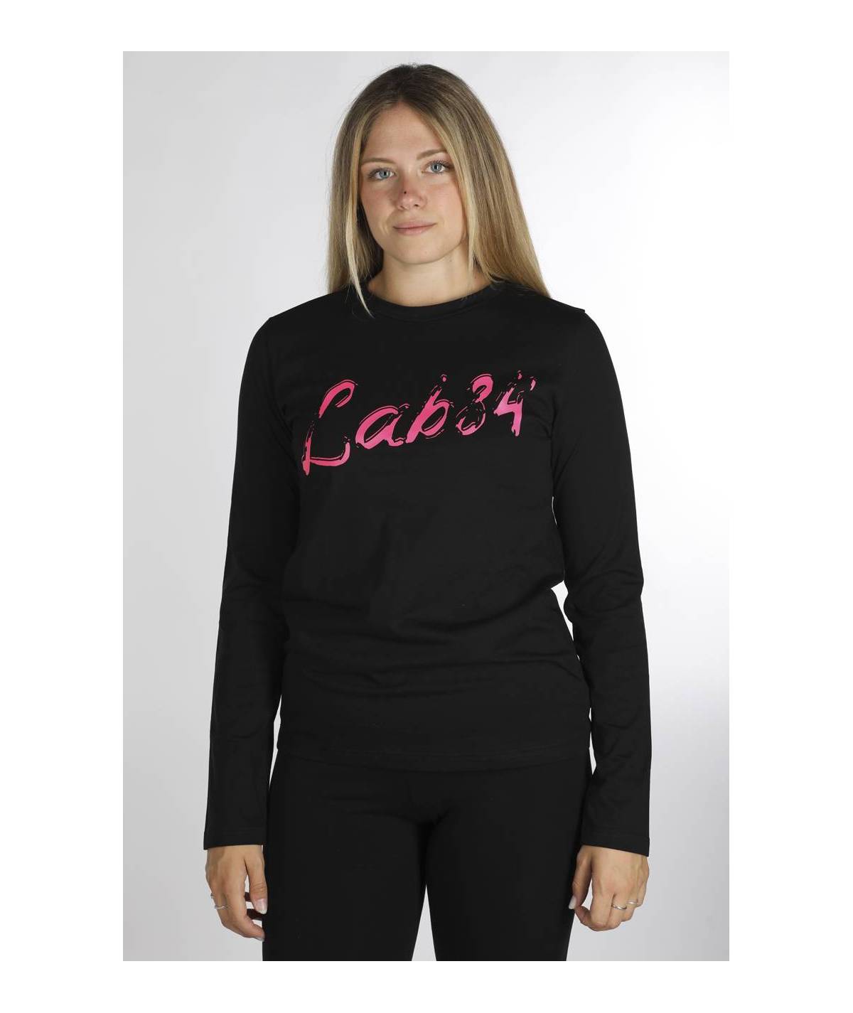 Lab84 T-SHIRT GIRO M/L STAMPATA
