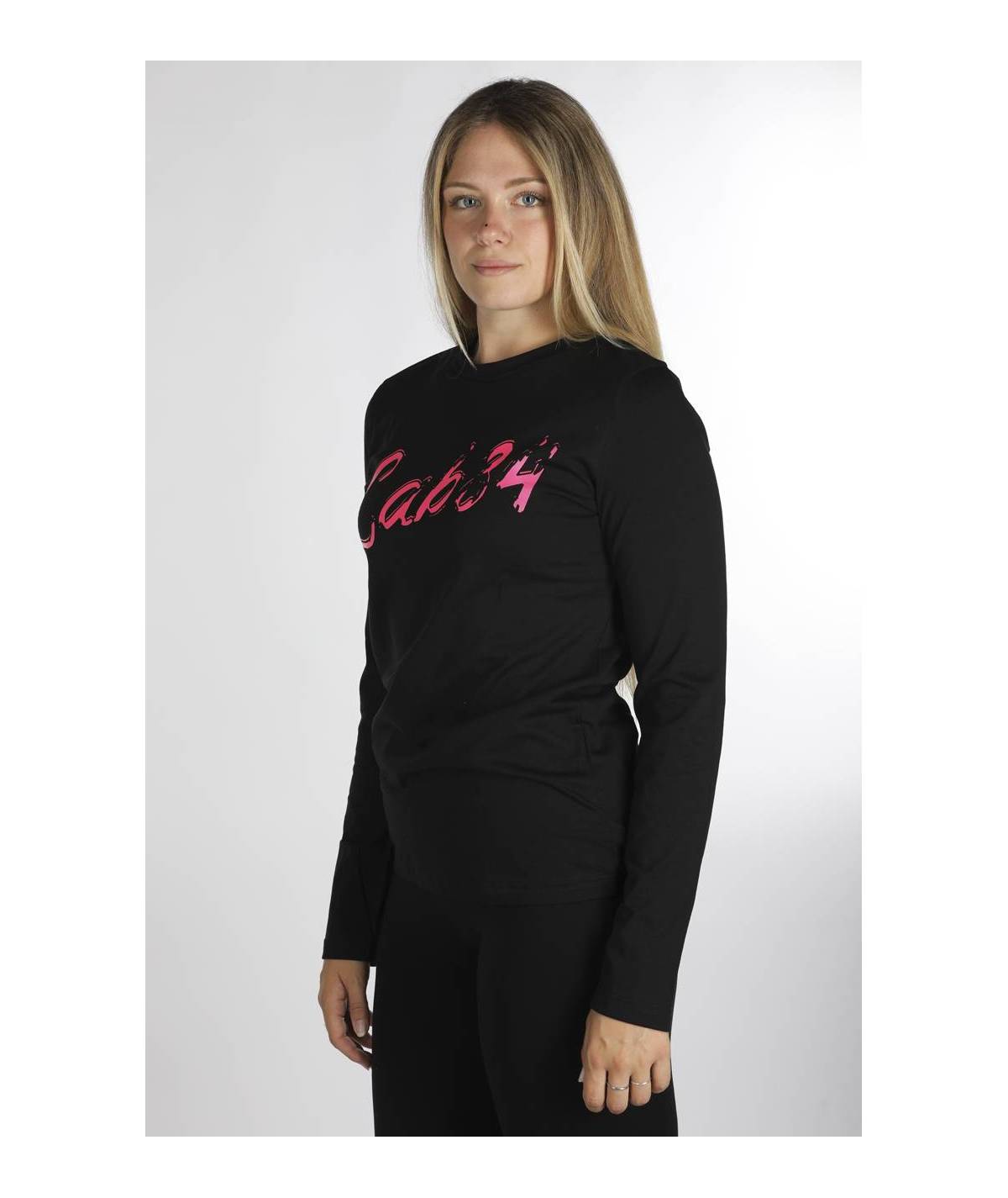 Lab84 T-SHIRT GIRO M/L STAMPATA