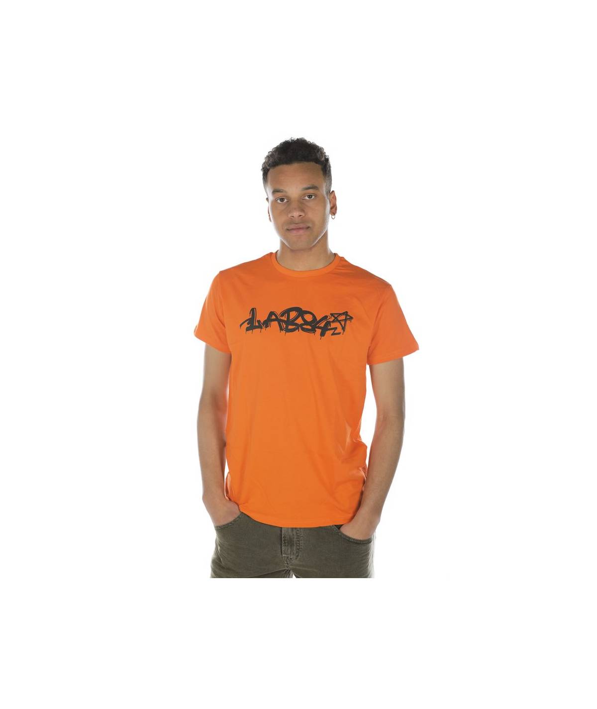 Lab84 T-SHIRT GIRO M/M