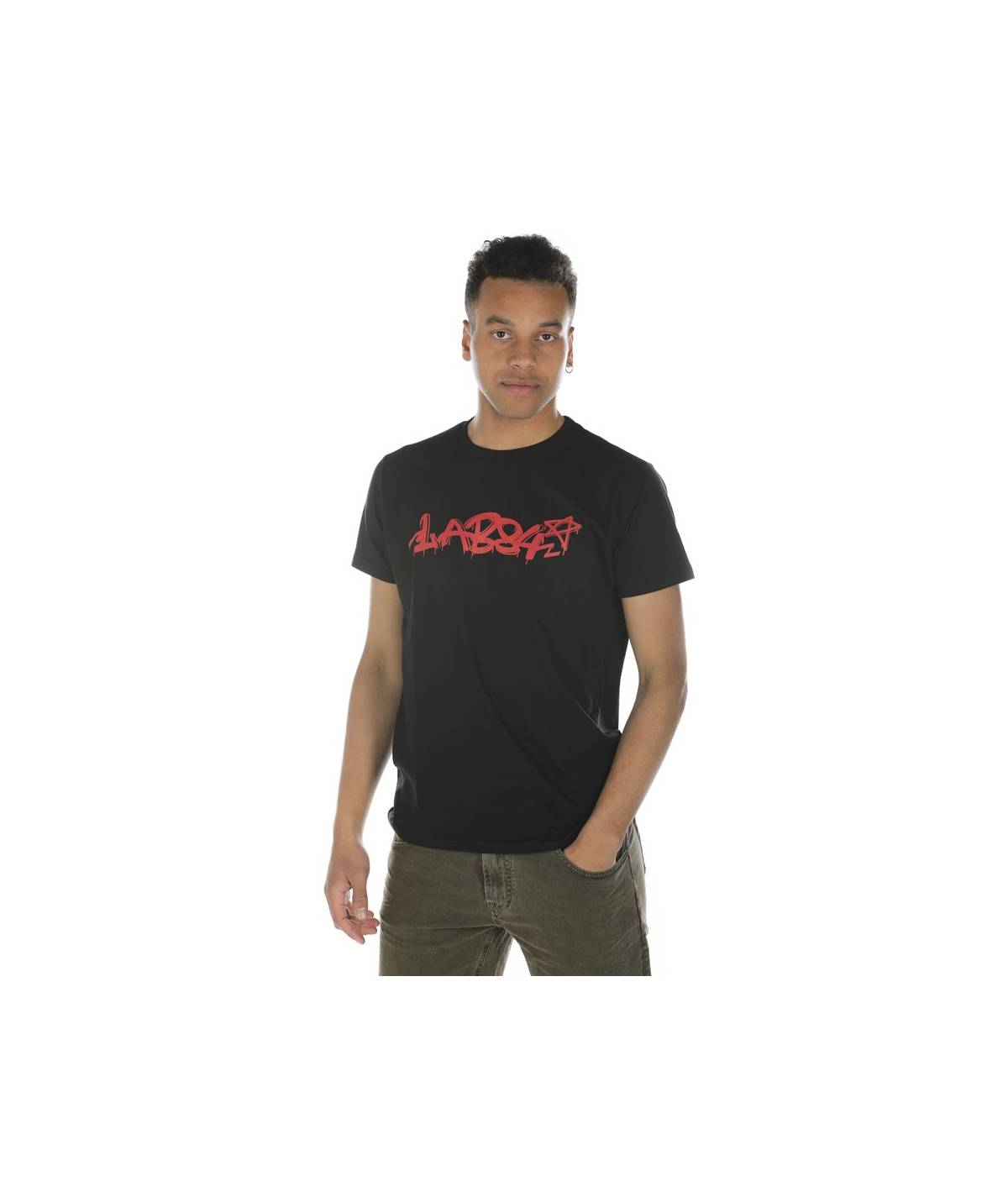 Lab84 T-SHIRT GIRO M/M