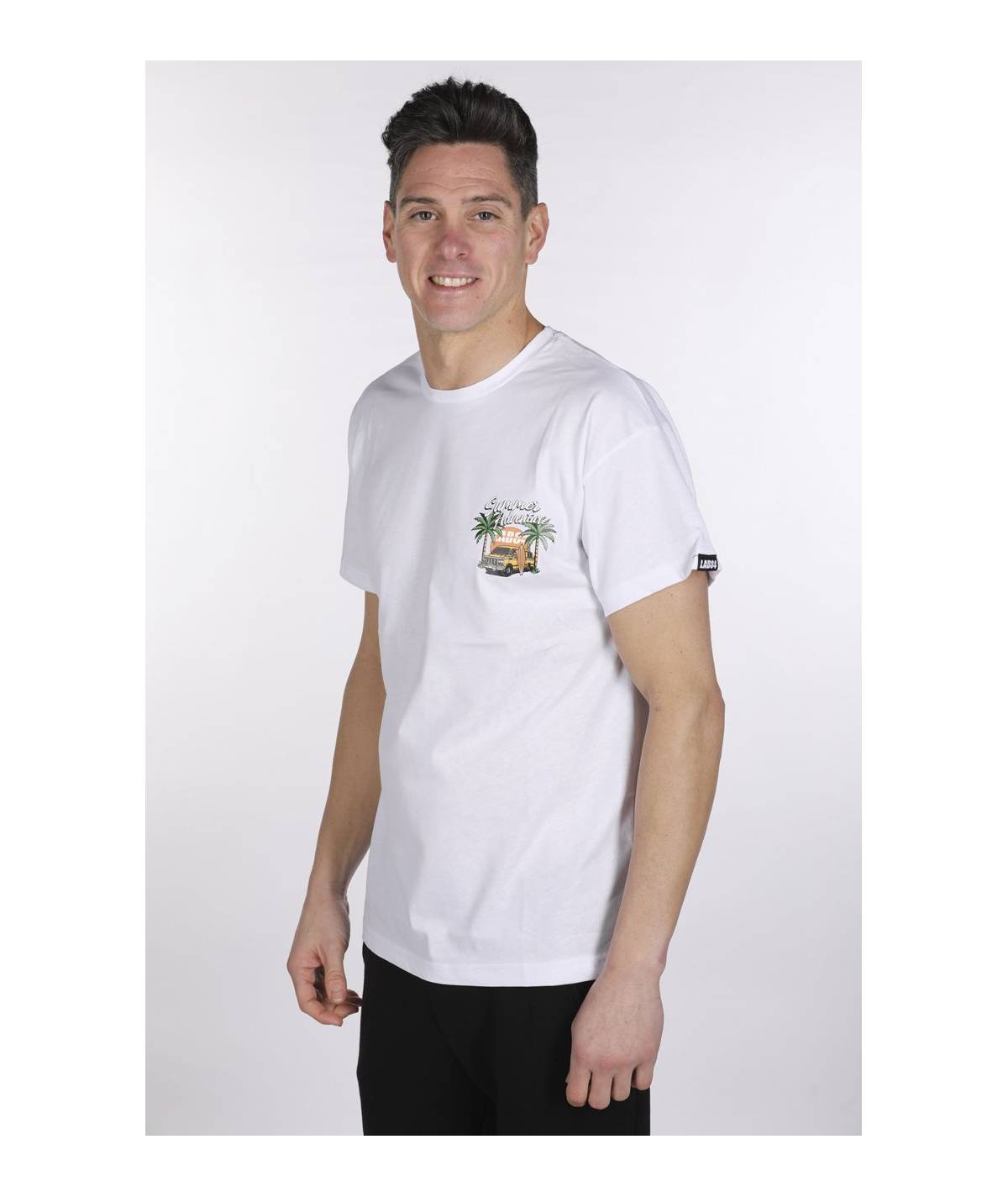 Lab84 T-SHIRT GIRO M/M