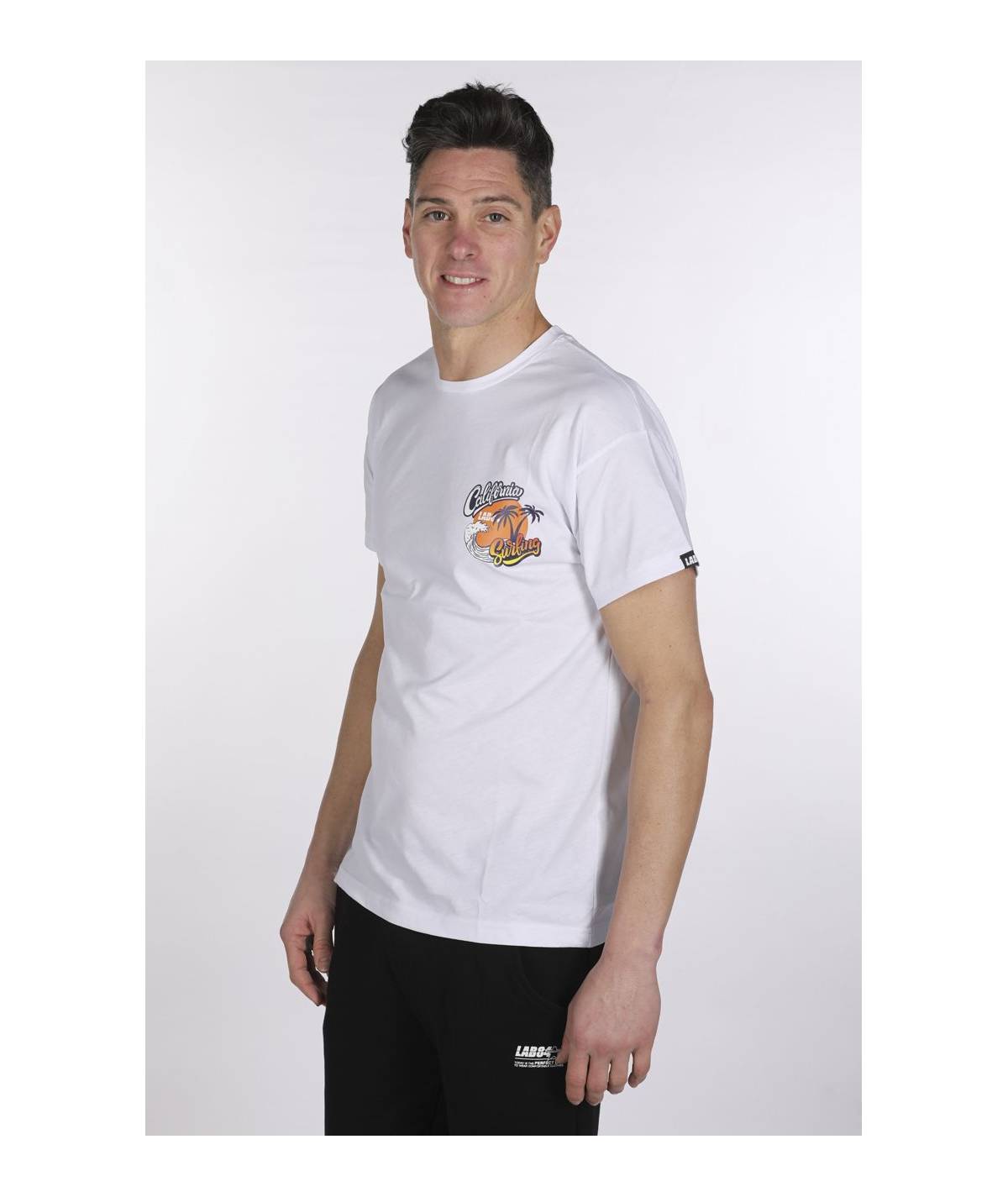 Lab84 T-SHIRT GIRO M/M