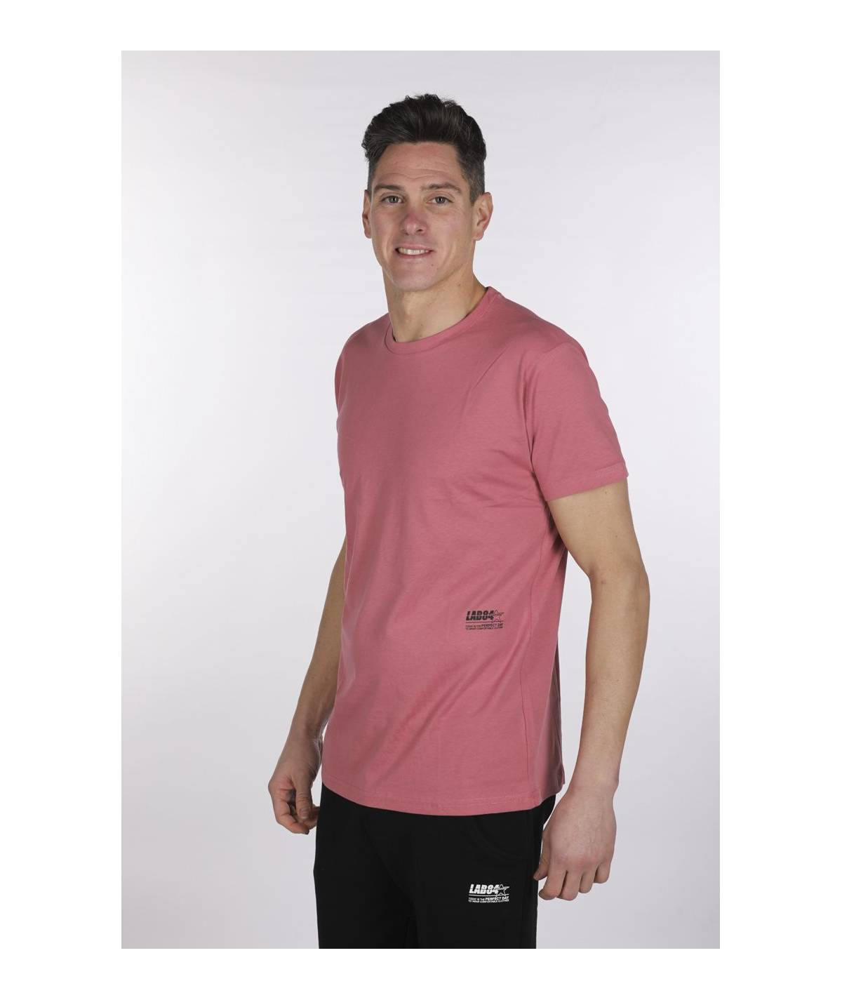 Lab84 T-SHIRT GIRO M/M PERFECT DAY