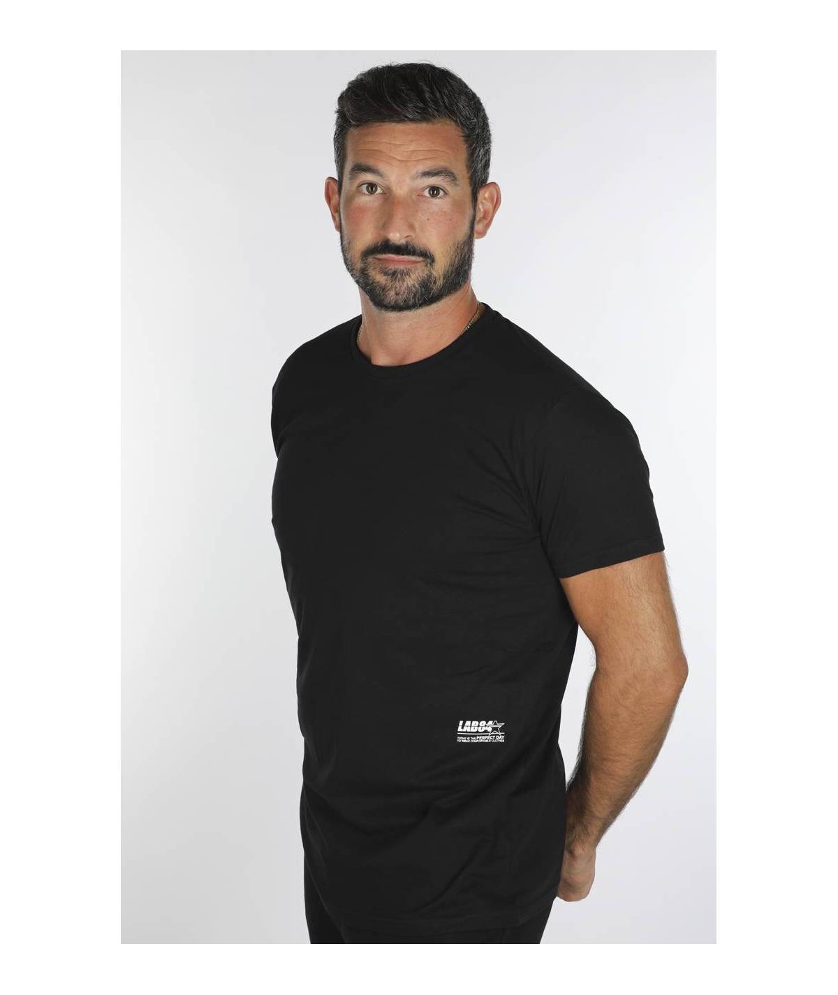 Lab84 T-SHIRT GIRO M/M PERFECT DAY