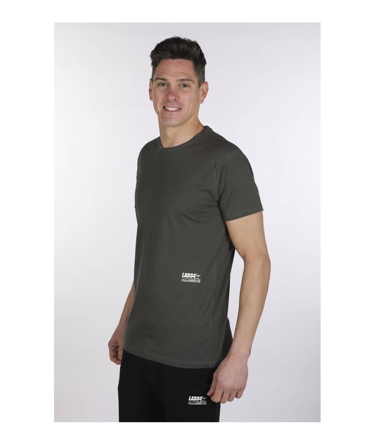 Lab84 T-SHIRT GIRO M/M PERFECT DAY
