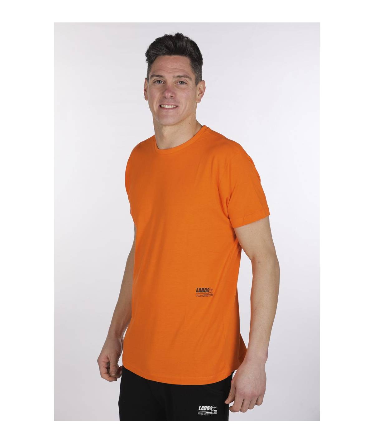 Lab84 T-SHIRT GIRO M/M PERFECT DAY