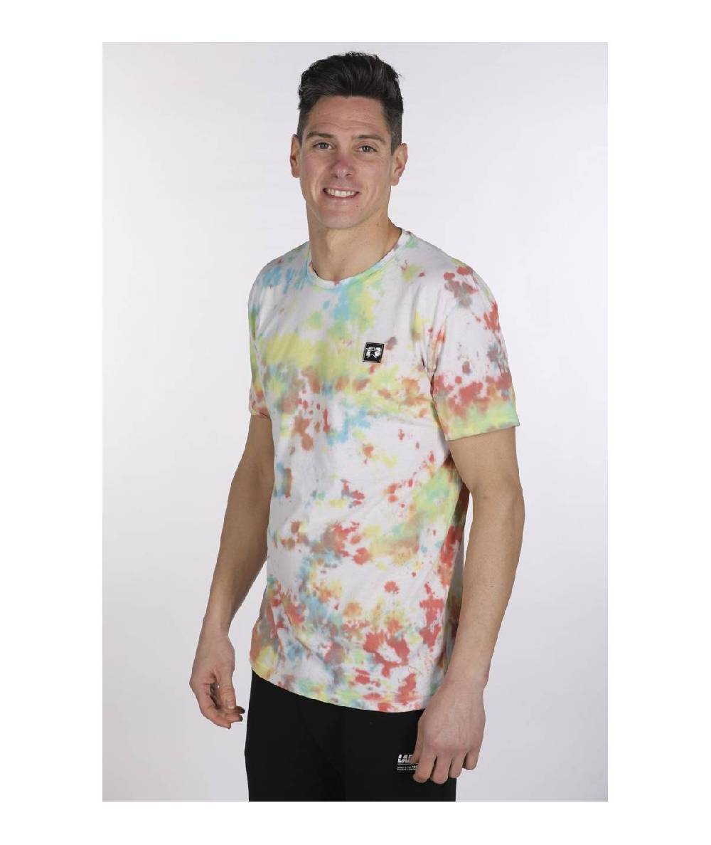 Lab84 T-SHIRT GIRO M/M TIEDYE