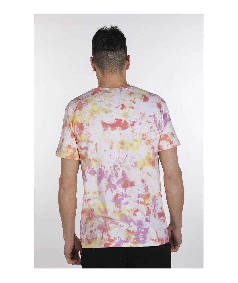 Lab84 T-SHIRT GIRO M/M TIEDYE