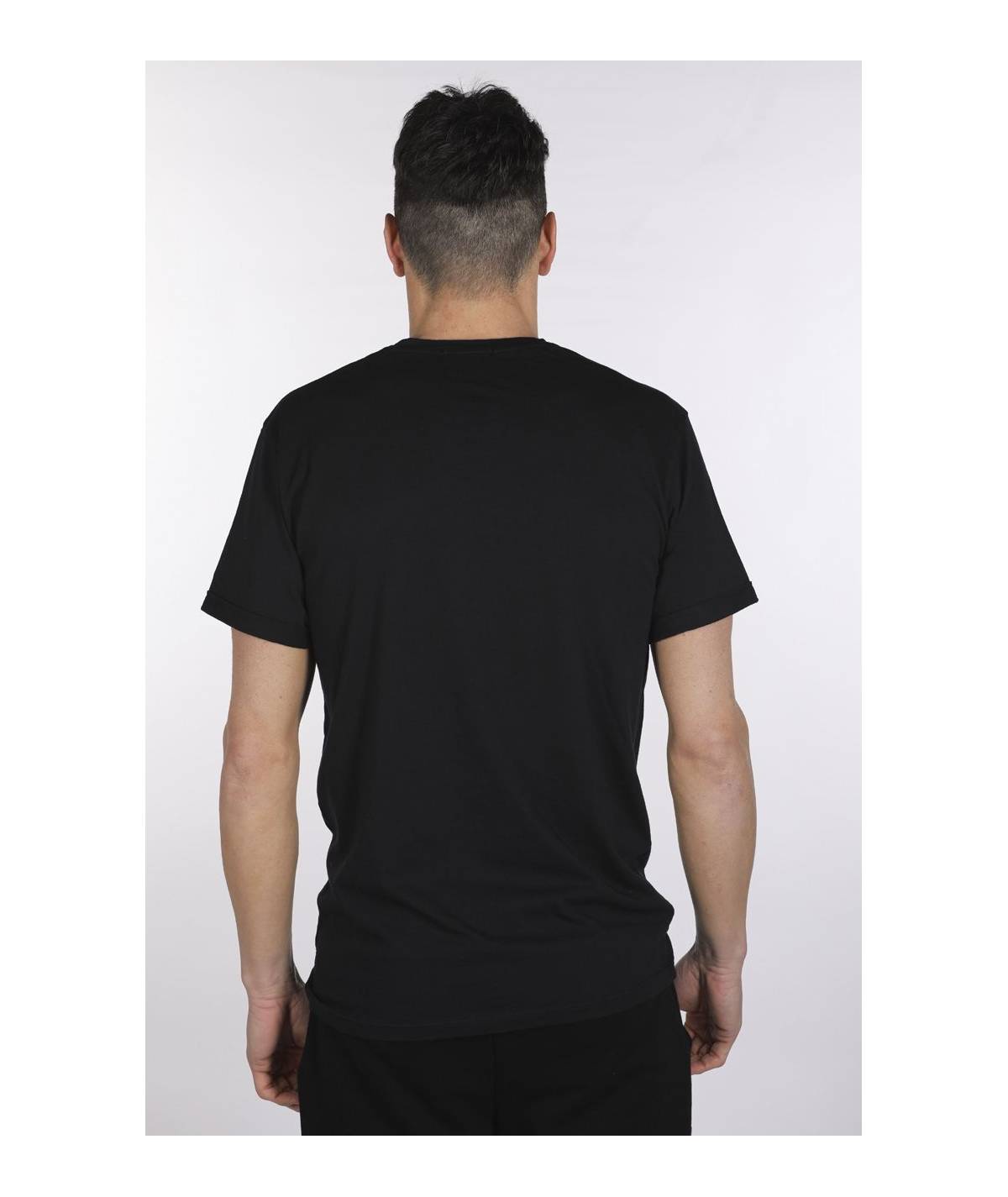 Lab84 T-SHIRT GIROCOLLO RISVOLTO