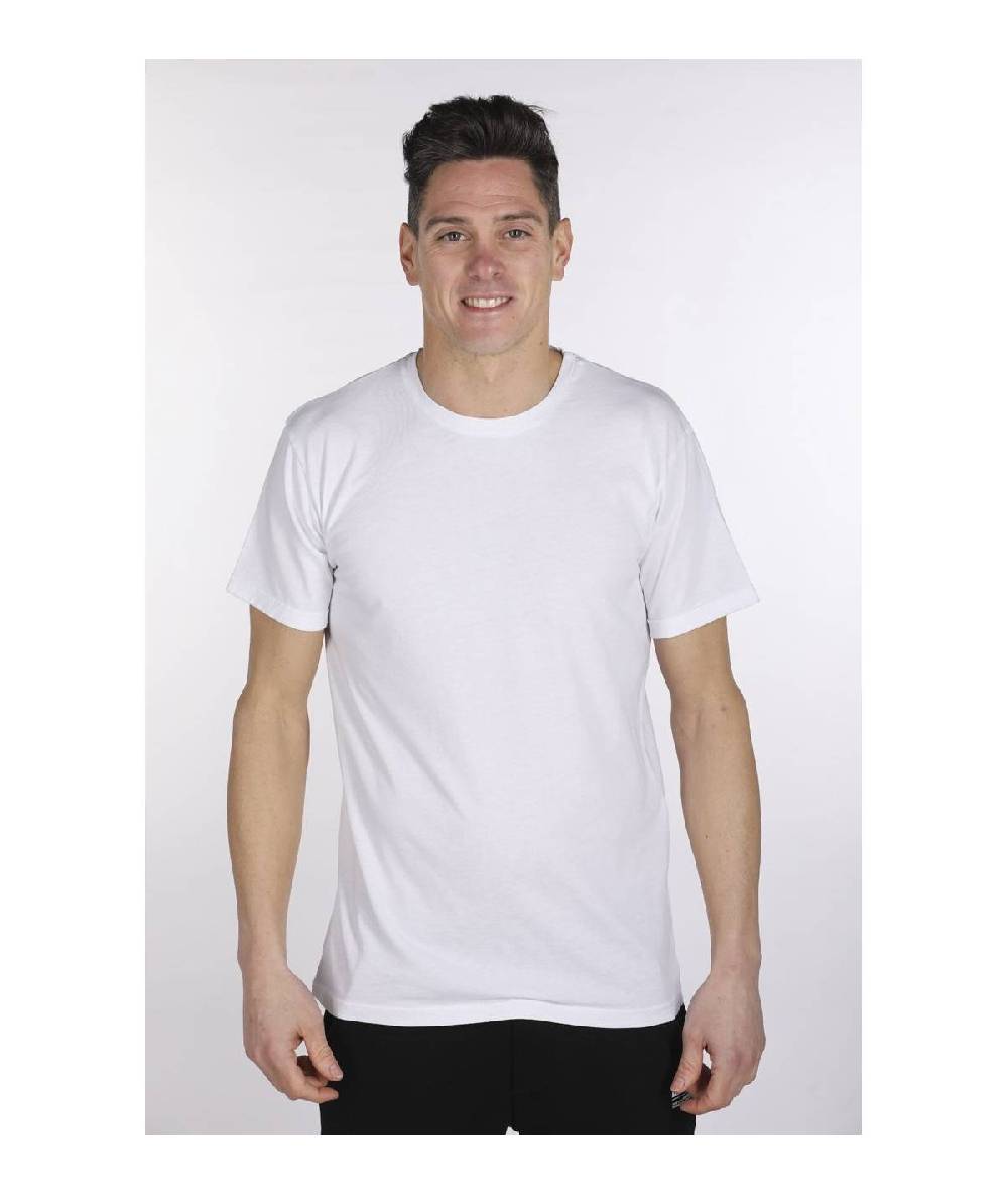 Lab84 T-SHIRT GIROCOLLO RISVOLTO