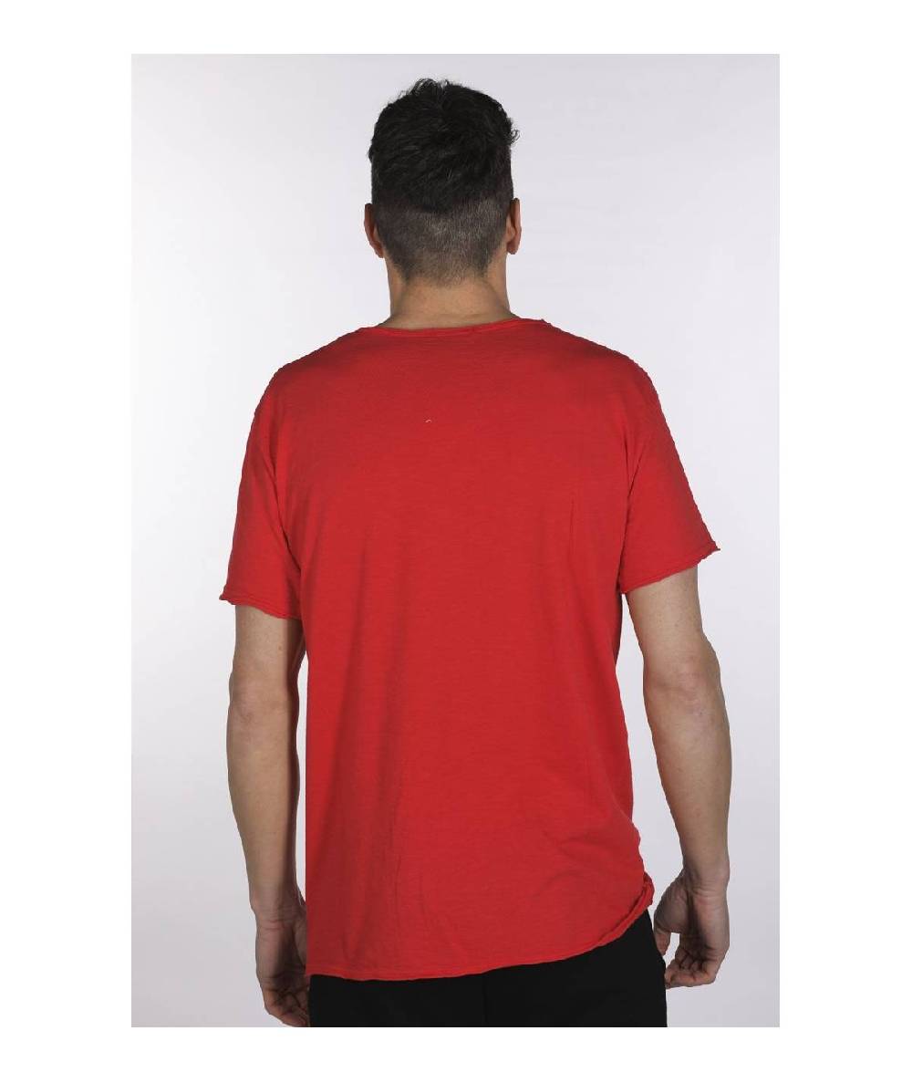 Lab84 T-SHIRT GIROCOLLO TASCHINO