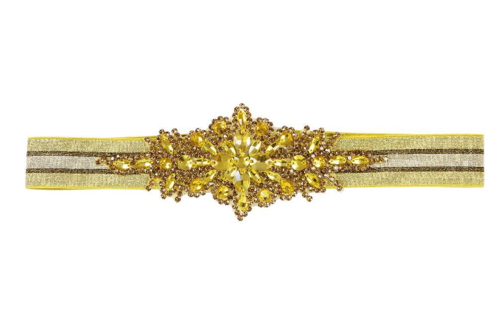 Lanacaprina CINTURA ELASTICA CON APPLICAZIONE STRASS