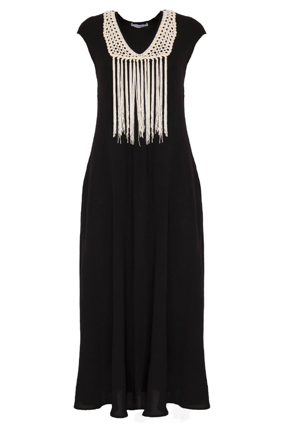 Lanacaprina ABITO LUNGO CON ACCESSORIO