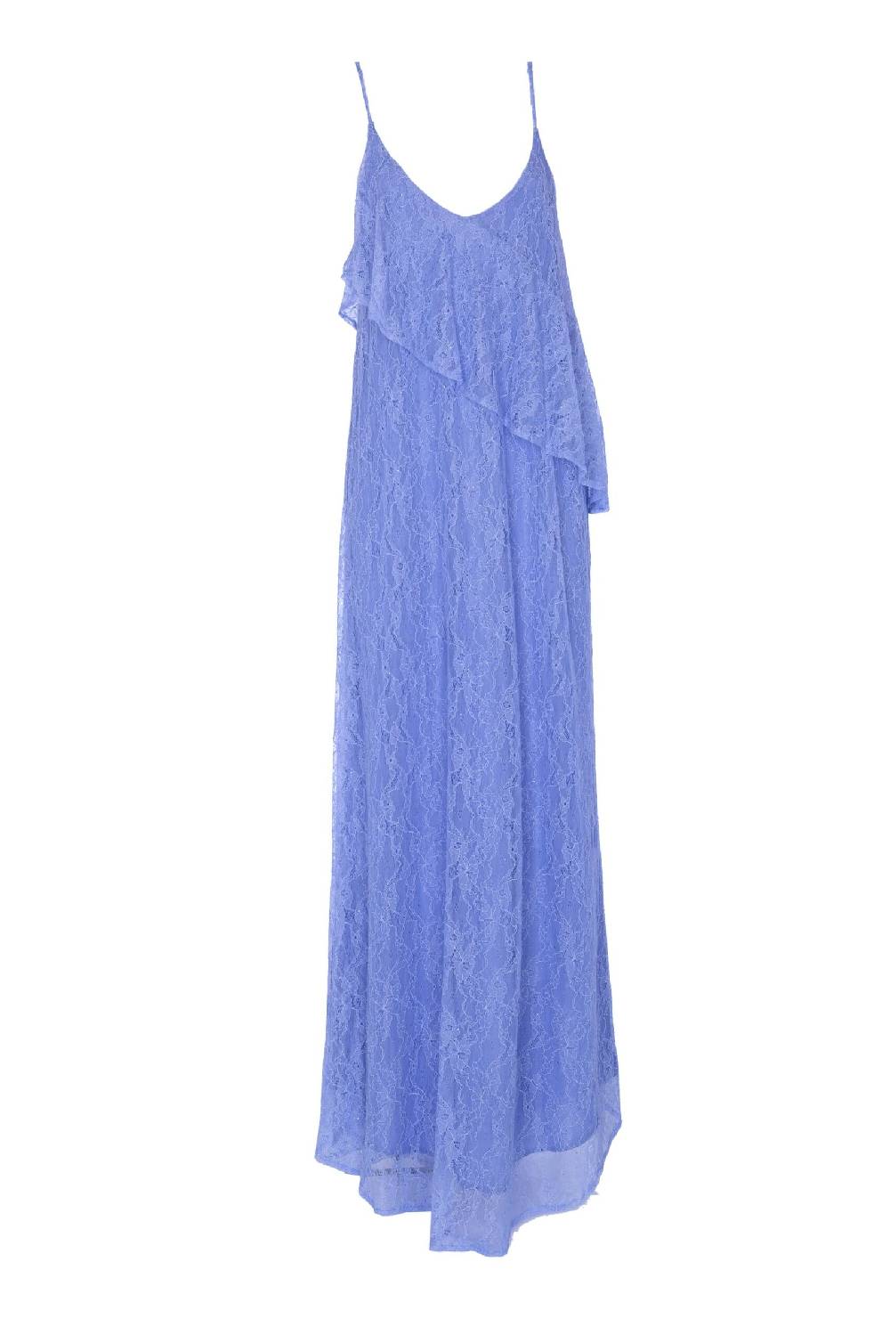 Lanacaprina ABITO LUNGO CON VOULANT