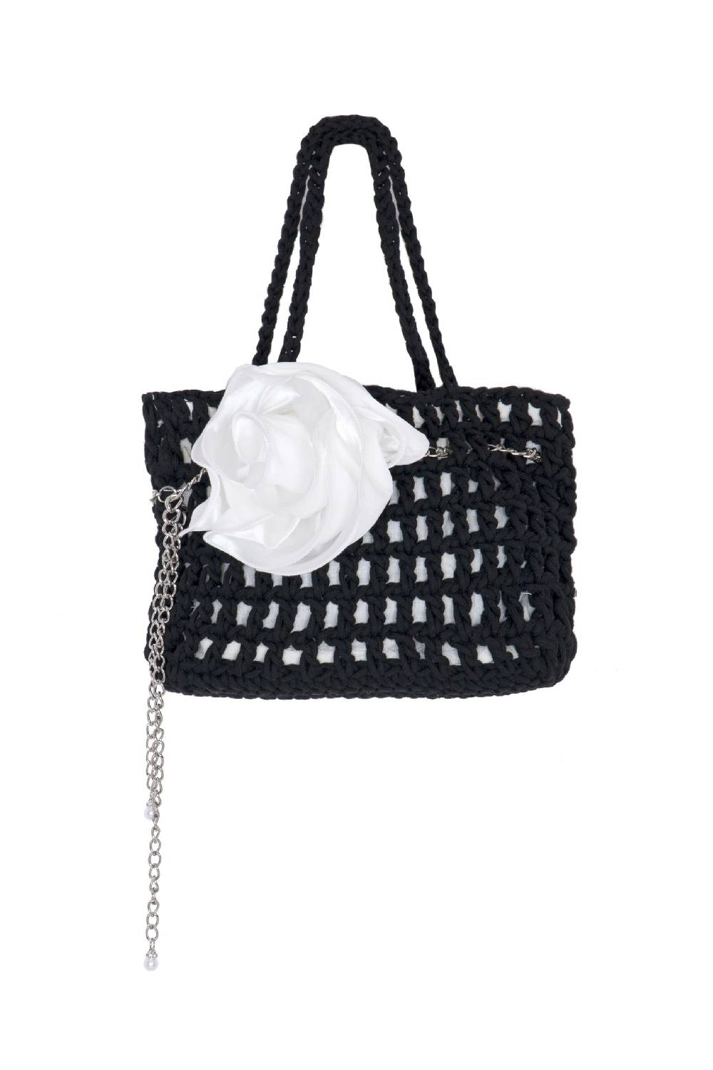 Lanacaprina BORSA CORDA CON ACCESSORIO