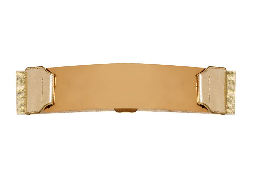 Lanacaprina CINTURA ELASTICA CON PLACCA DORATA