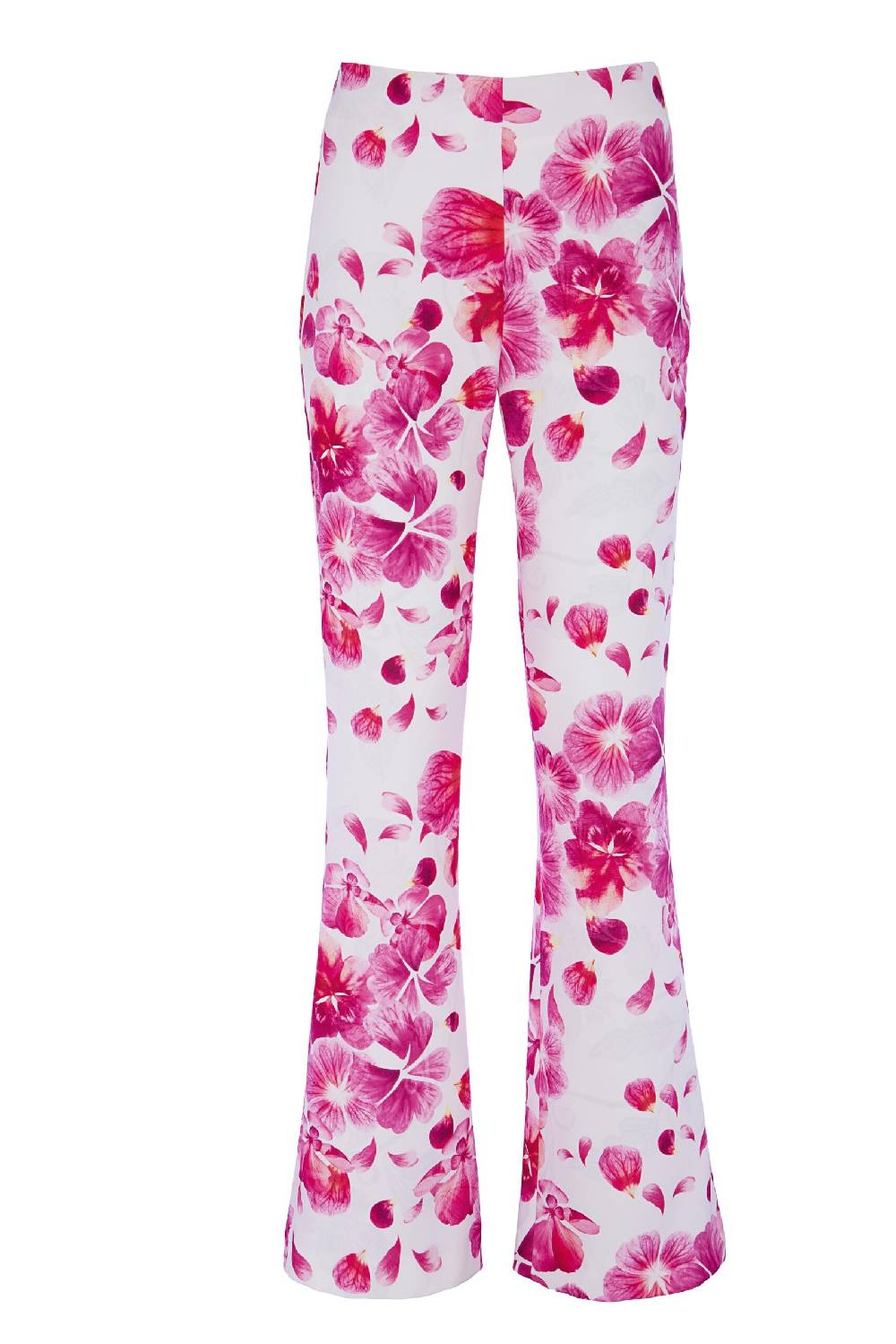 Lanacaprina PANTALONE A ZAMPA STAMPATO