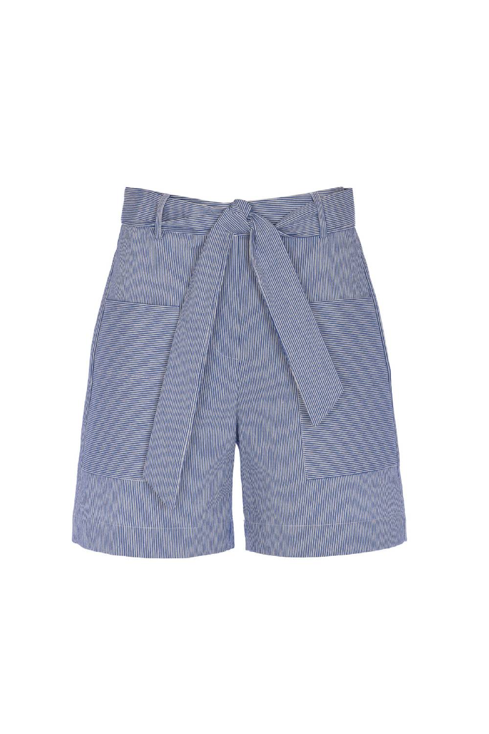 Lanacaprina SHORTS CON TASCHE APPLICATE