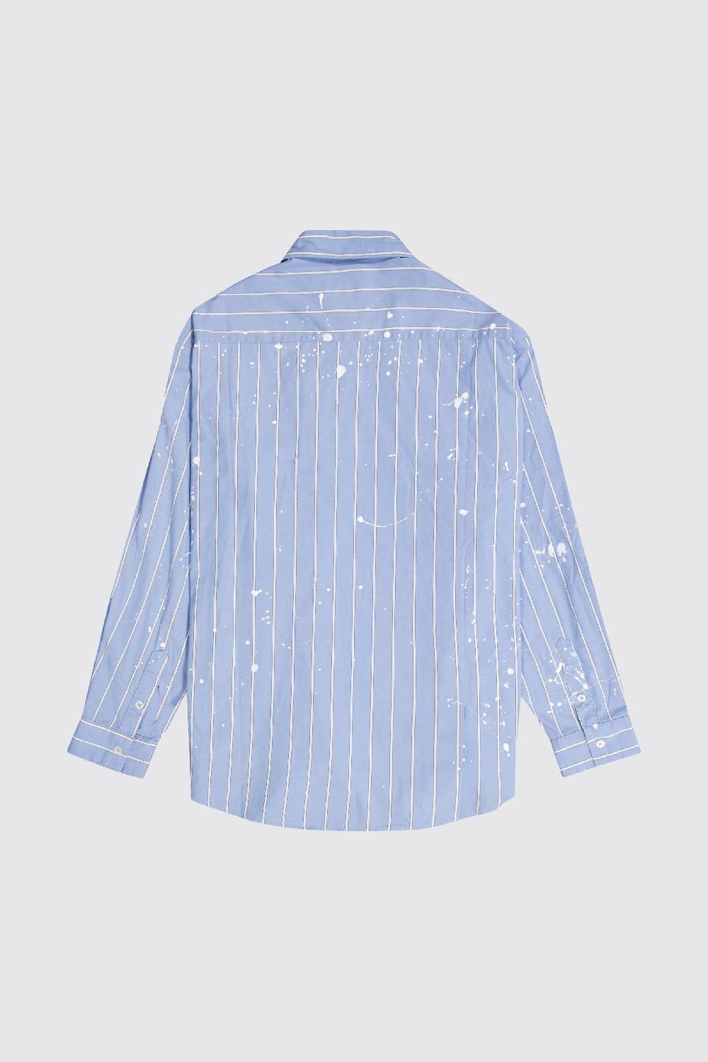 Laneus Laneus Camicia Oversize Effetto Vernice Allover