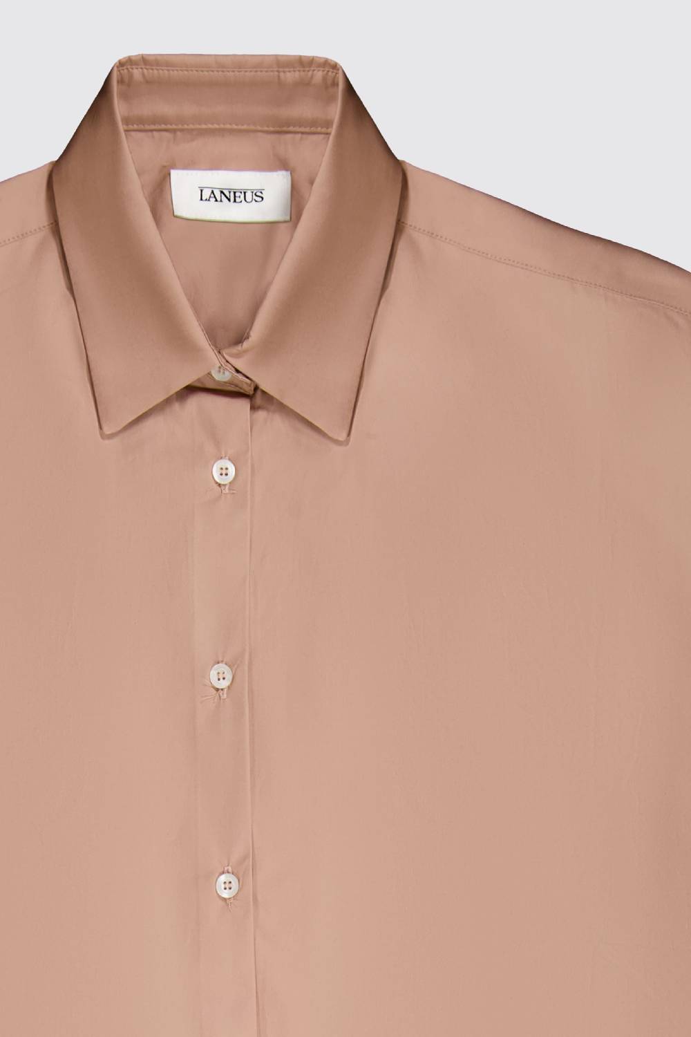 Laneus Laneus Camicia Oversize Skin Classic Con Bottoni Logati