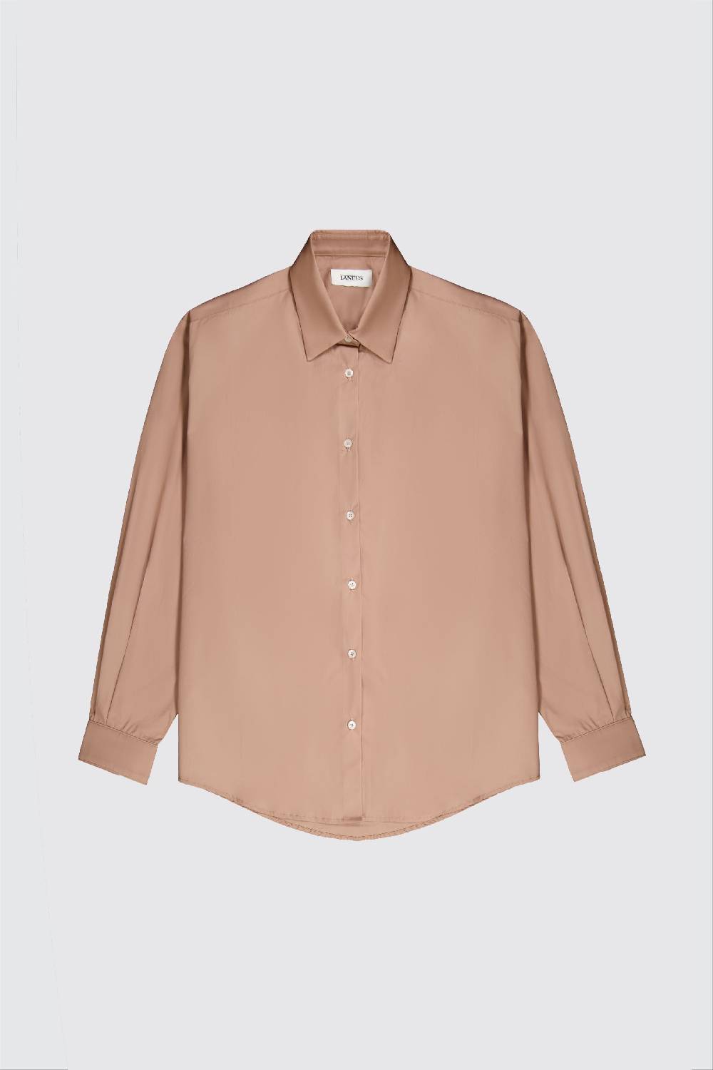 Laneus Laneus camicia oversize skin classic con bottoni logati