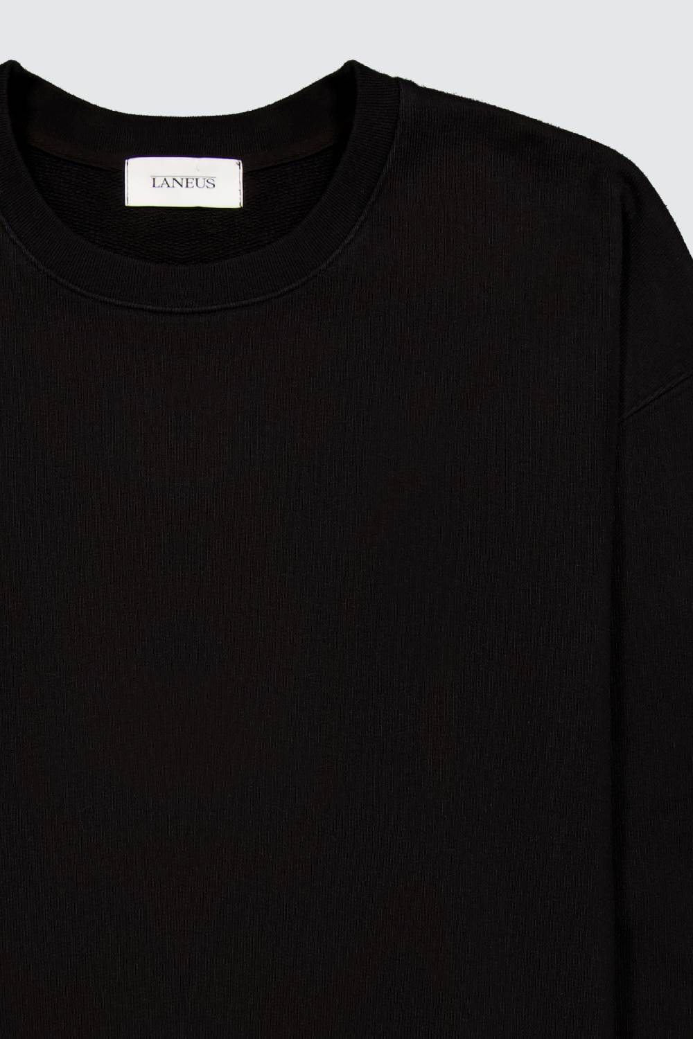 Laneus Laneus Felpa Palm Print Logo E Dettaglio Pailletes