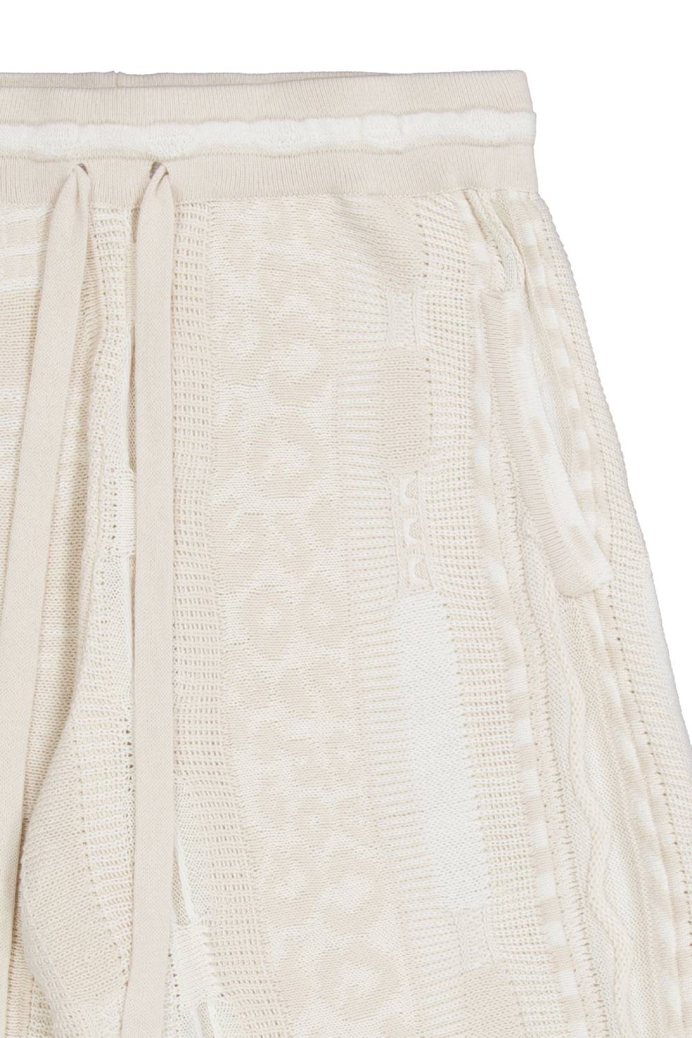 Laneus Laneus Bermuda Milk In Jacquard