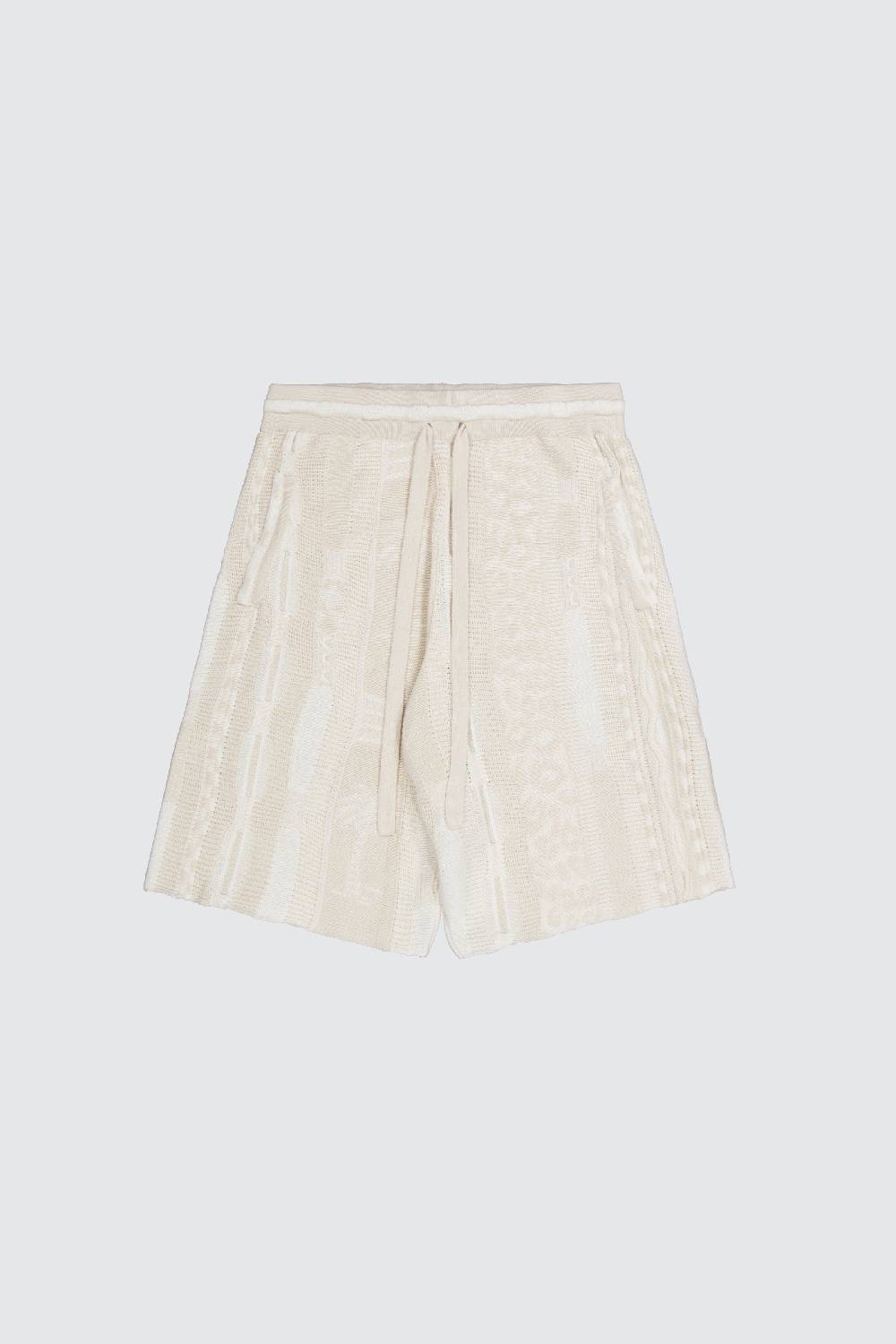 Laneus Laneus bermuda milk in jacquard